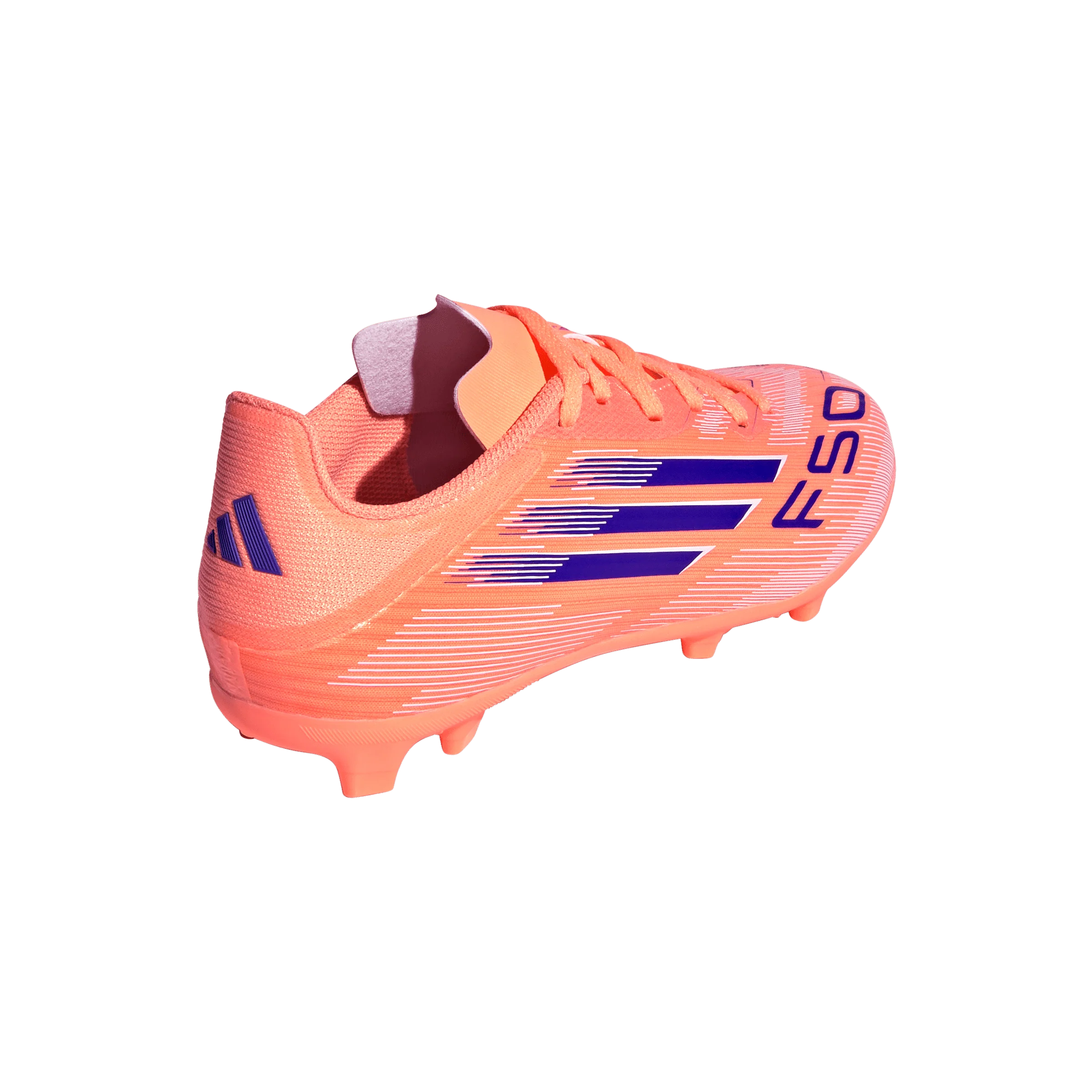 adidas F50 League FG/MG Kids Football Boots - Coral Blaze Pack - Image 4