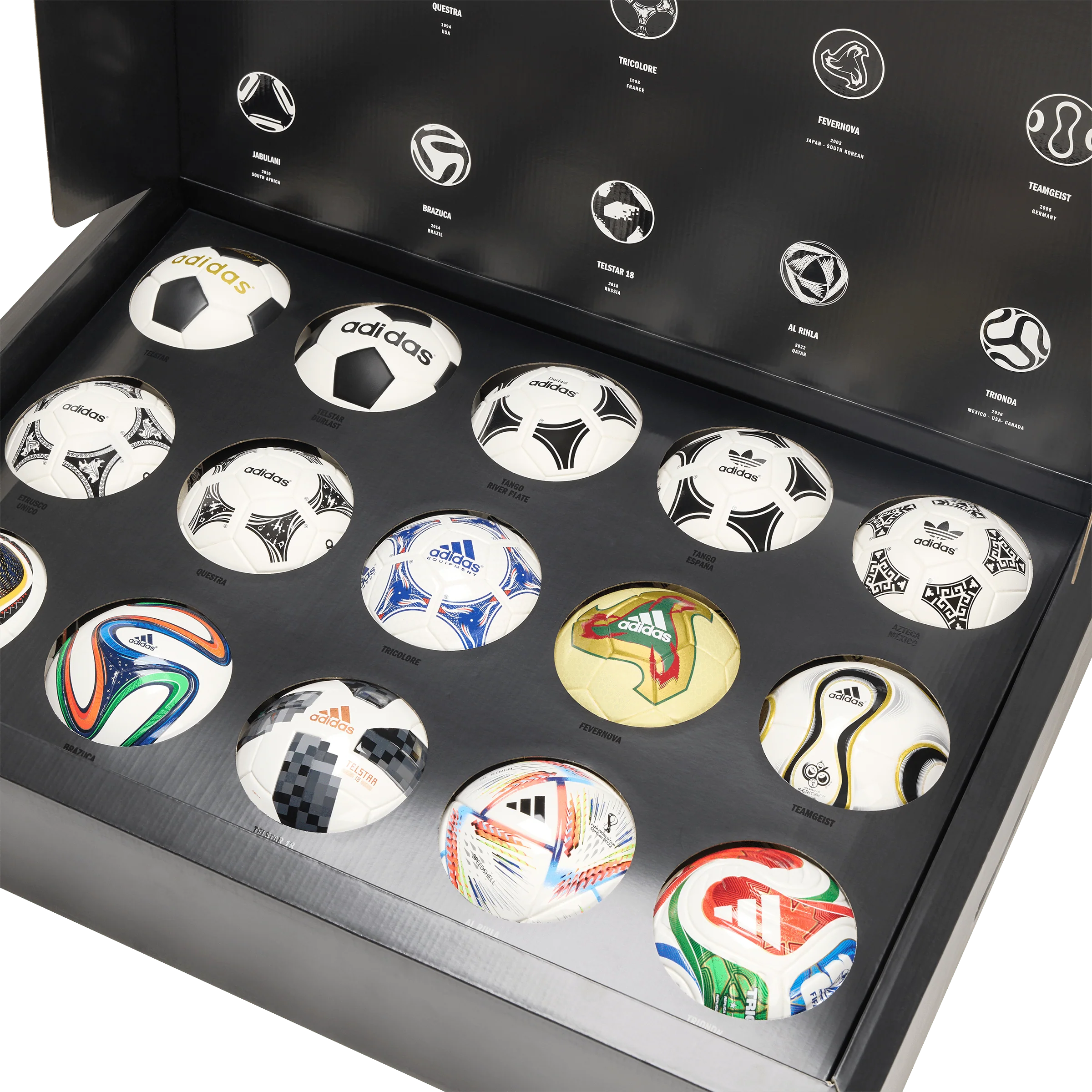 adidas FIFA World Cup Historical Mini Ball Set - Image 3