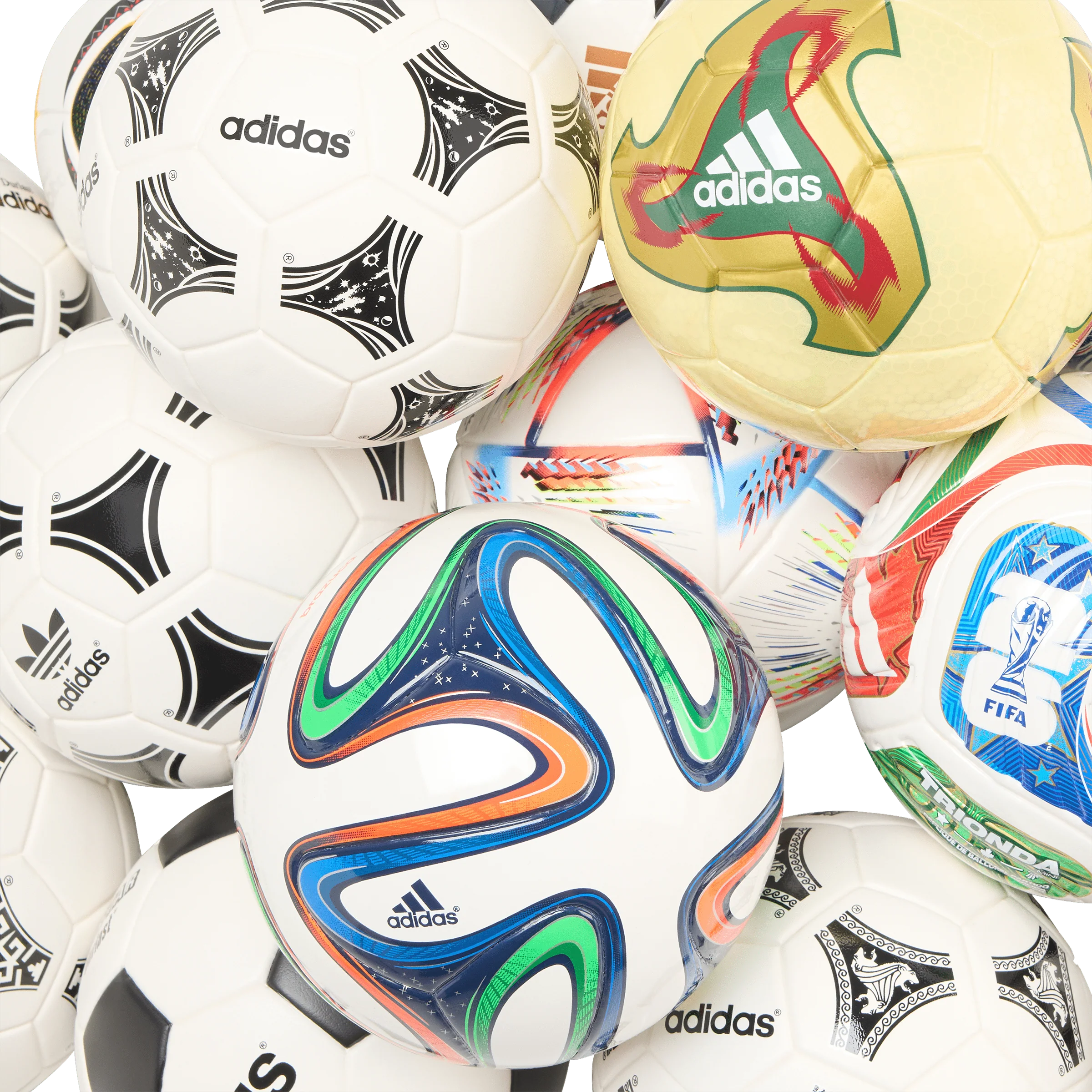 adidas FIFA World Cup Historical Mini Ball Set - Image 5