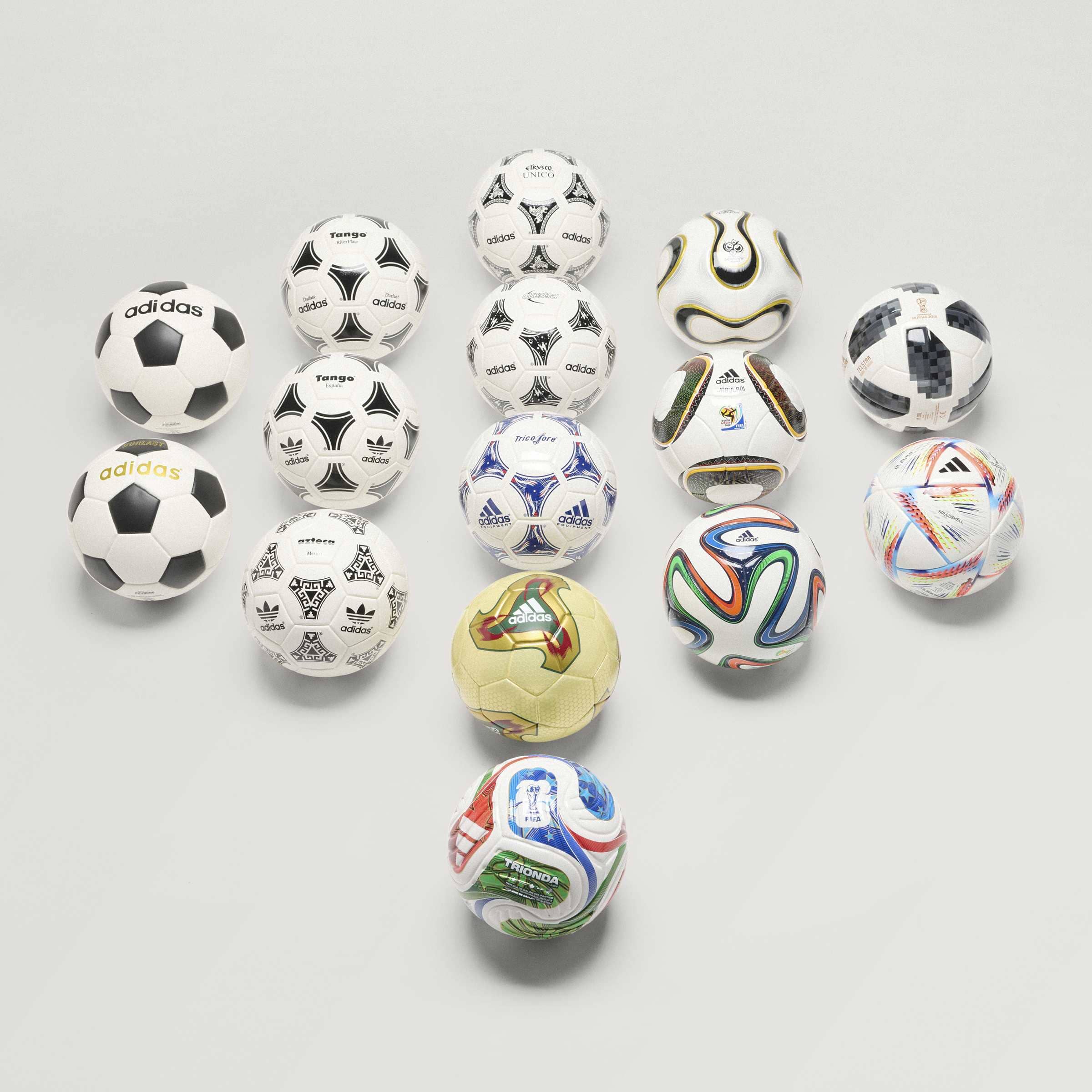 adidas FIFA World Cup Historical Mini Ball Set - Image 8