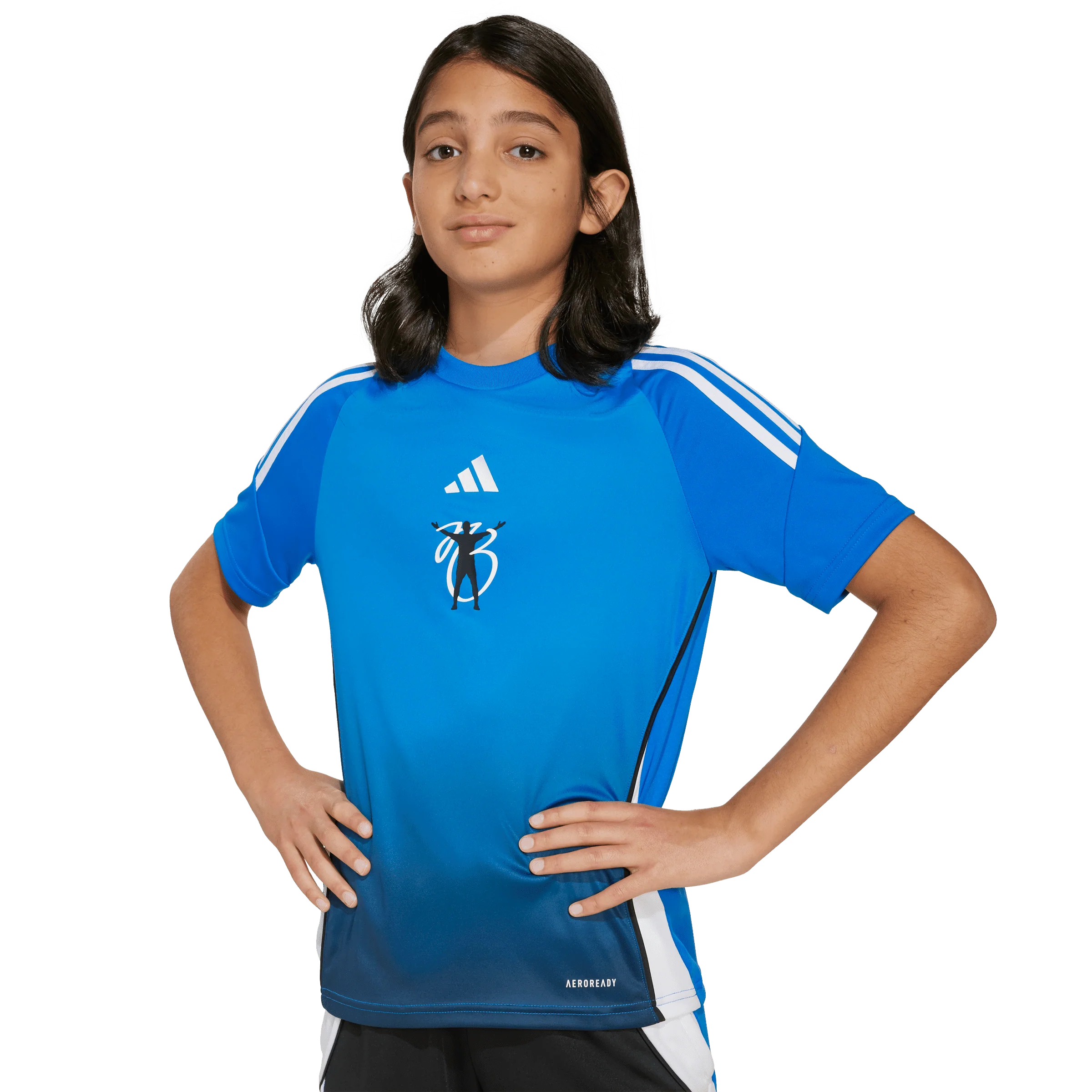 adidas Jude Bellingham Kids Training Jersey - Blue - Image 7