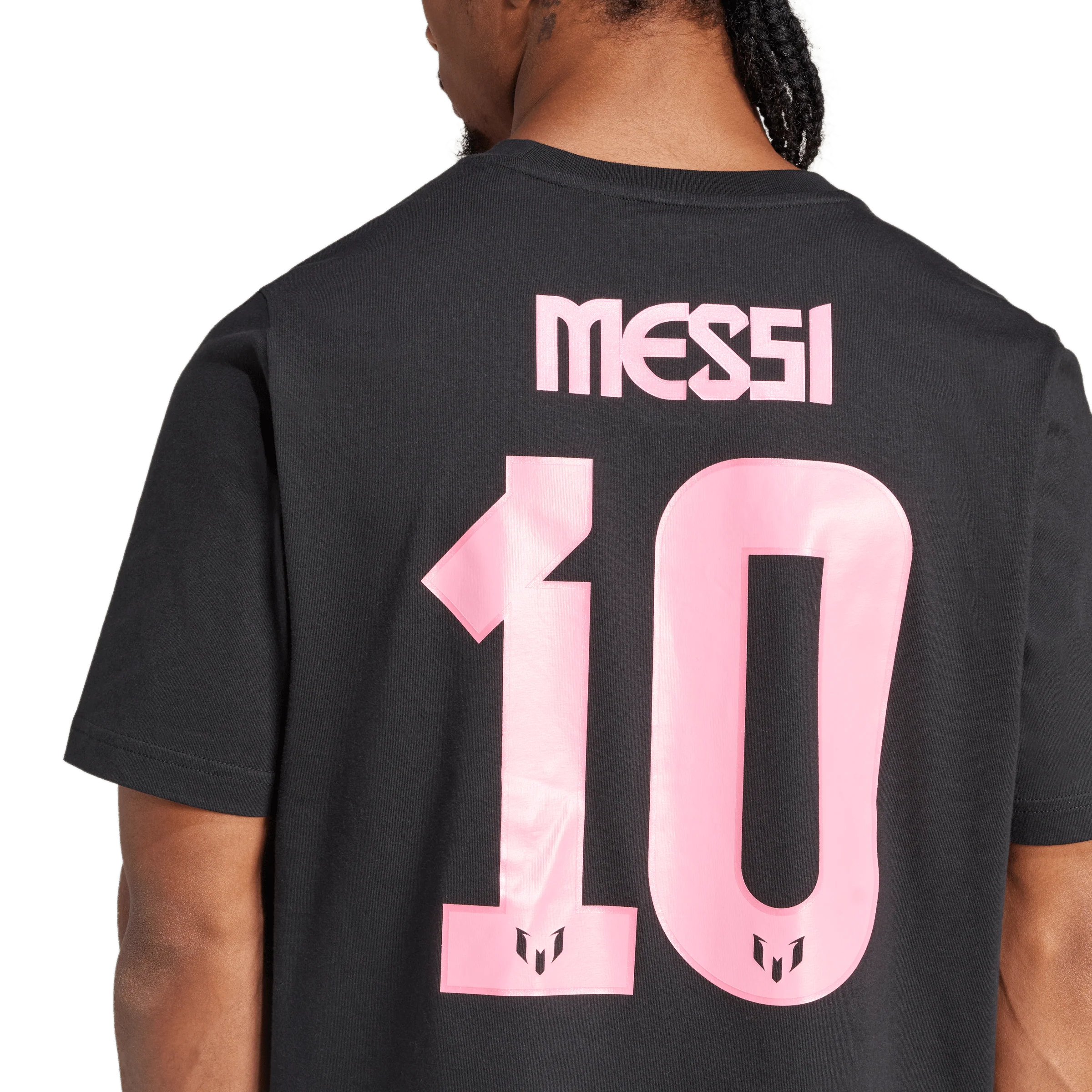 adidas Messi N&N G Tee - Black - Image 5