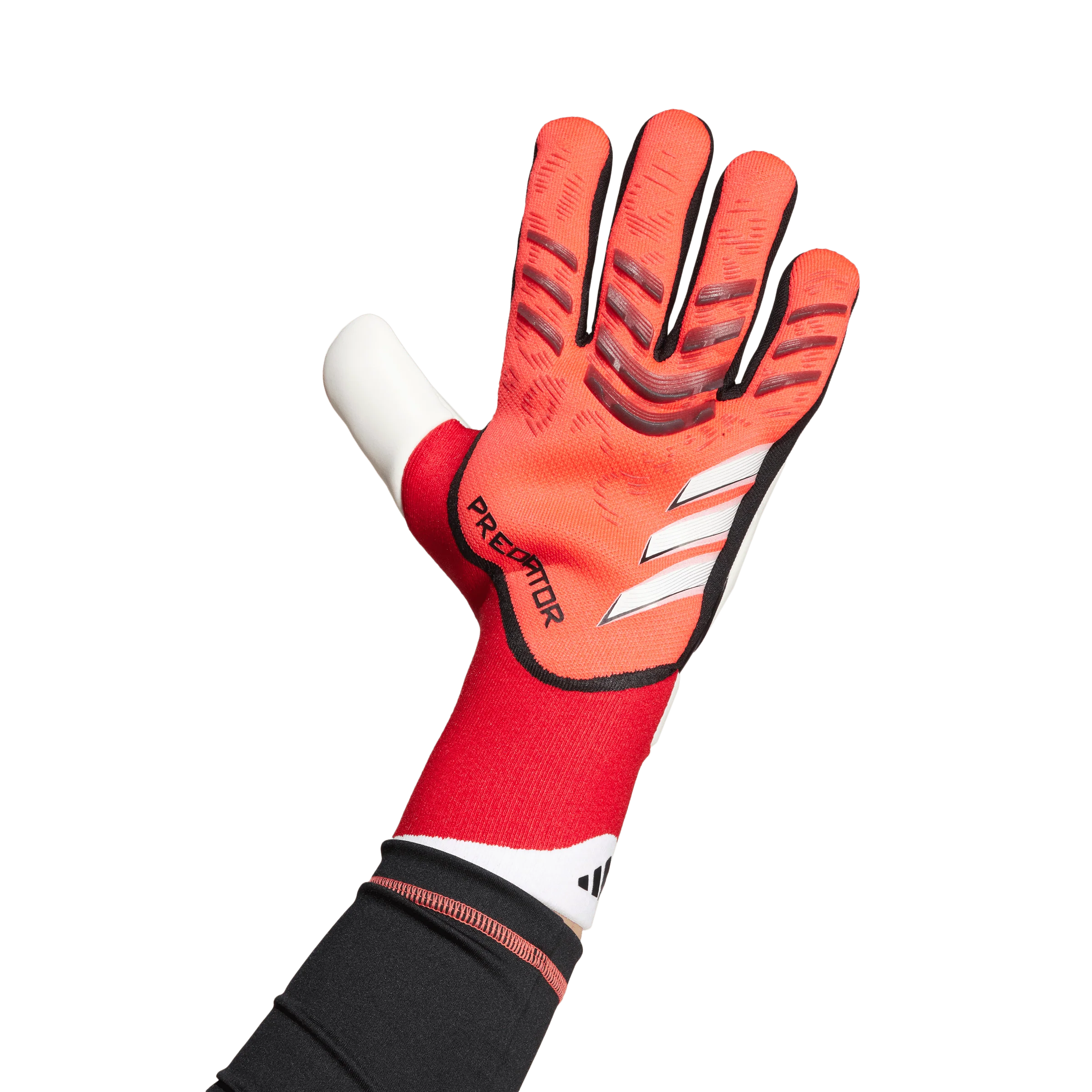 adidas Predator Pro Goalkeeper Gloves - Lucid Red/Black - Image 5
