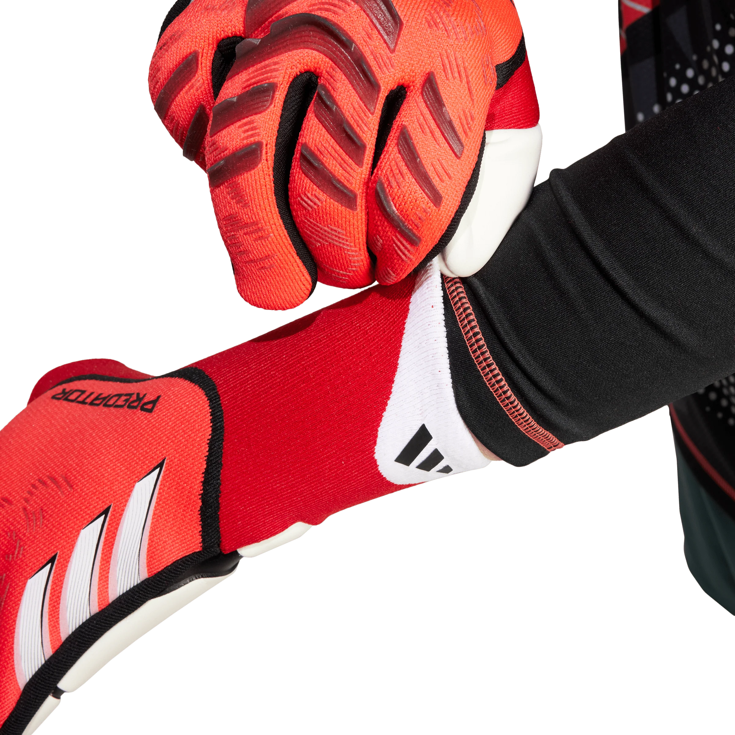 adidas Predator Pro Goalkeeper Gloves - Lucid Red/Black - Image 6