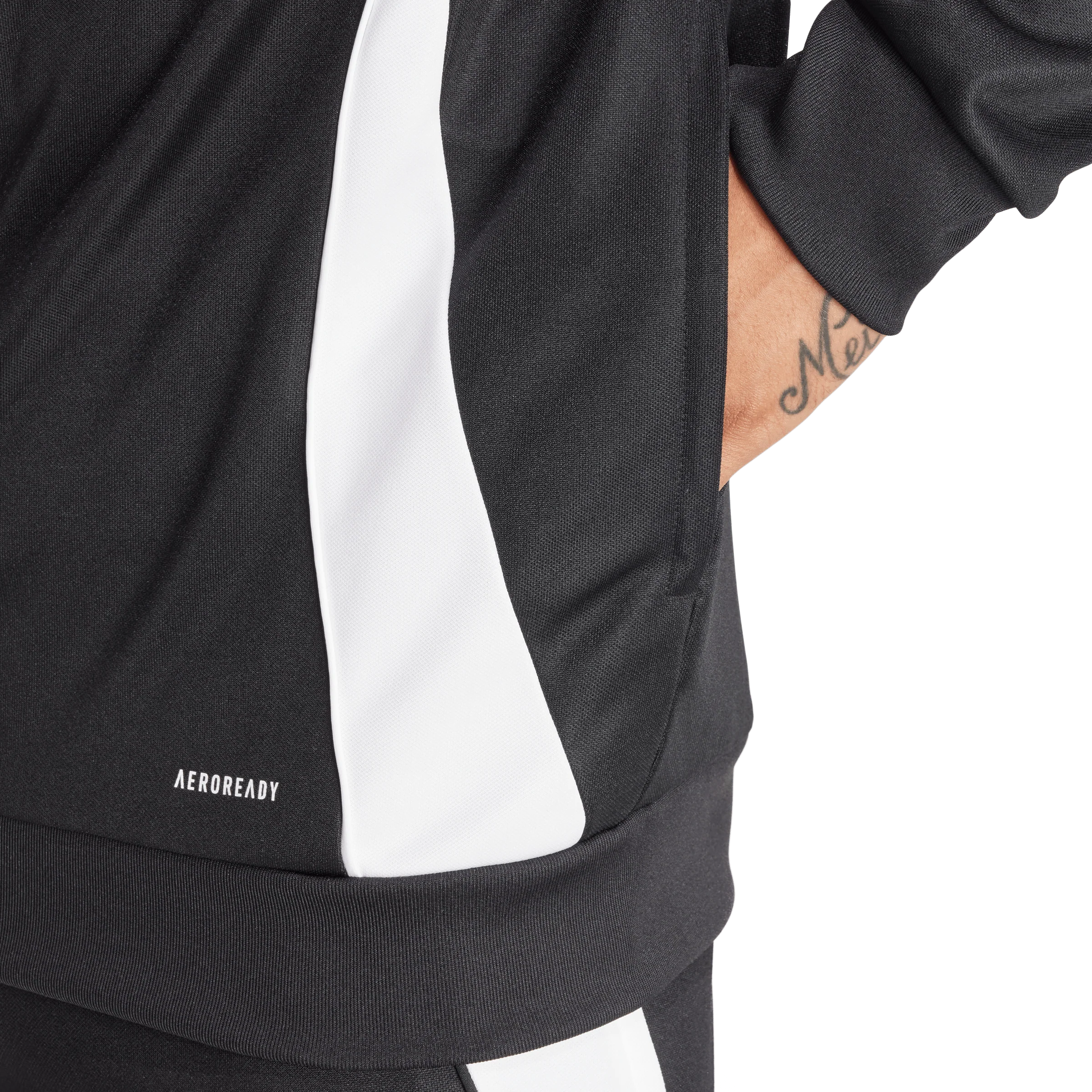 adidas Tiro24 Adults Track Jacket - Black/White - Image 6