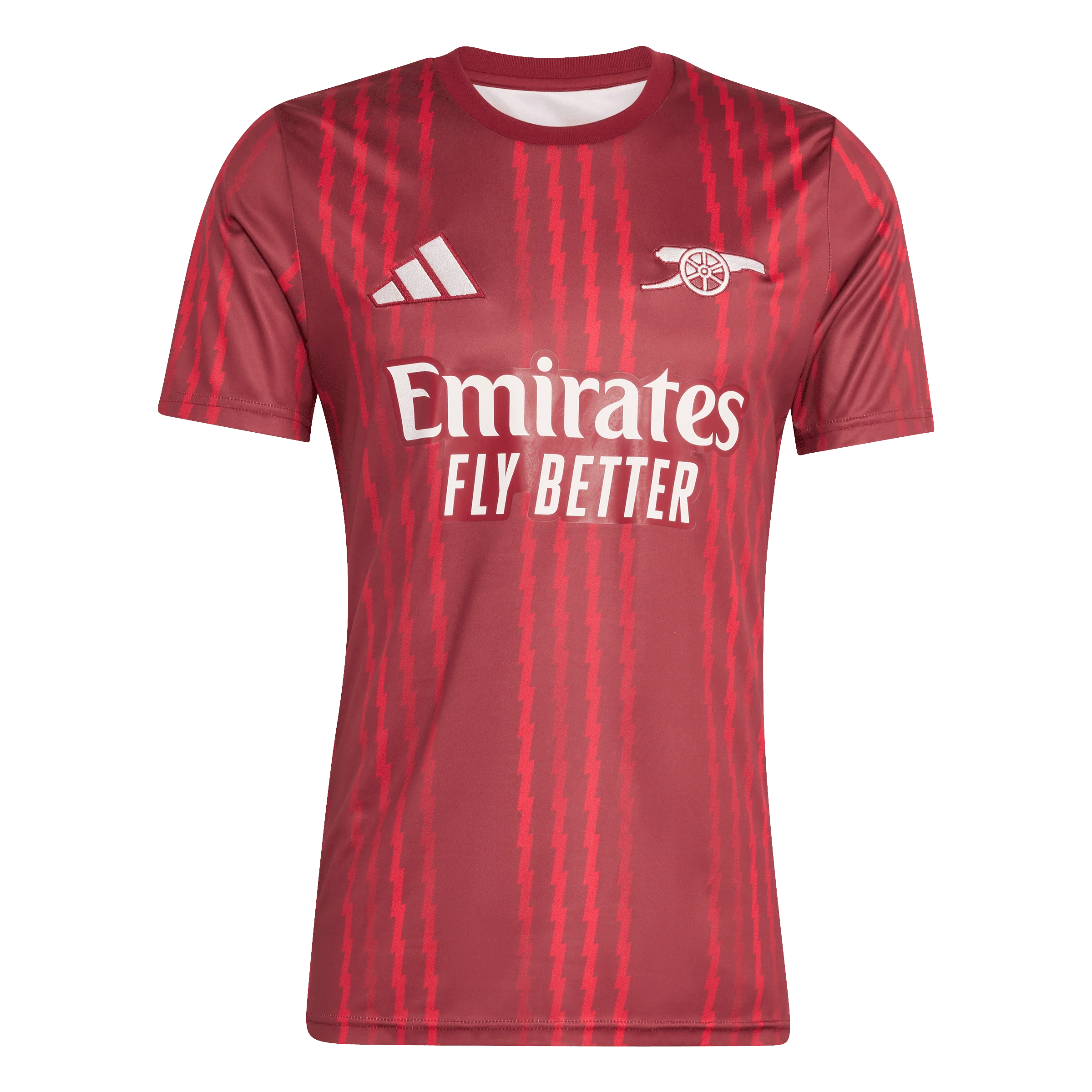 Arsenal FC Pre Match Adults Jersey Red 2025/26