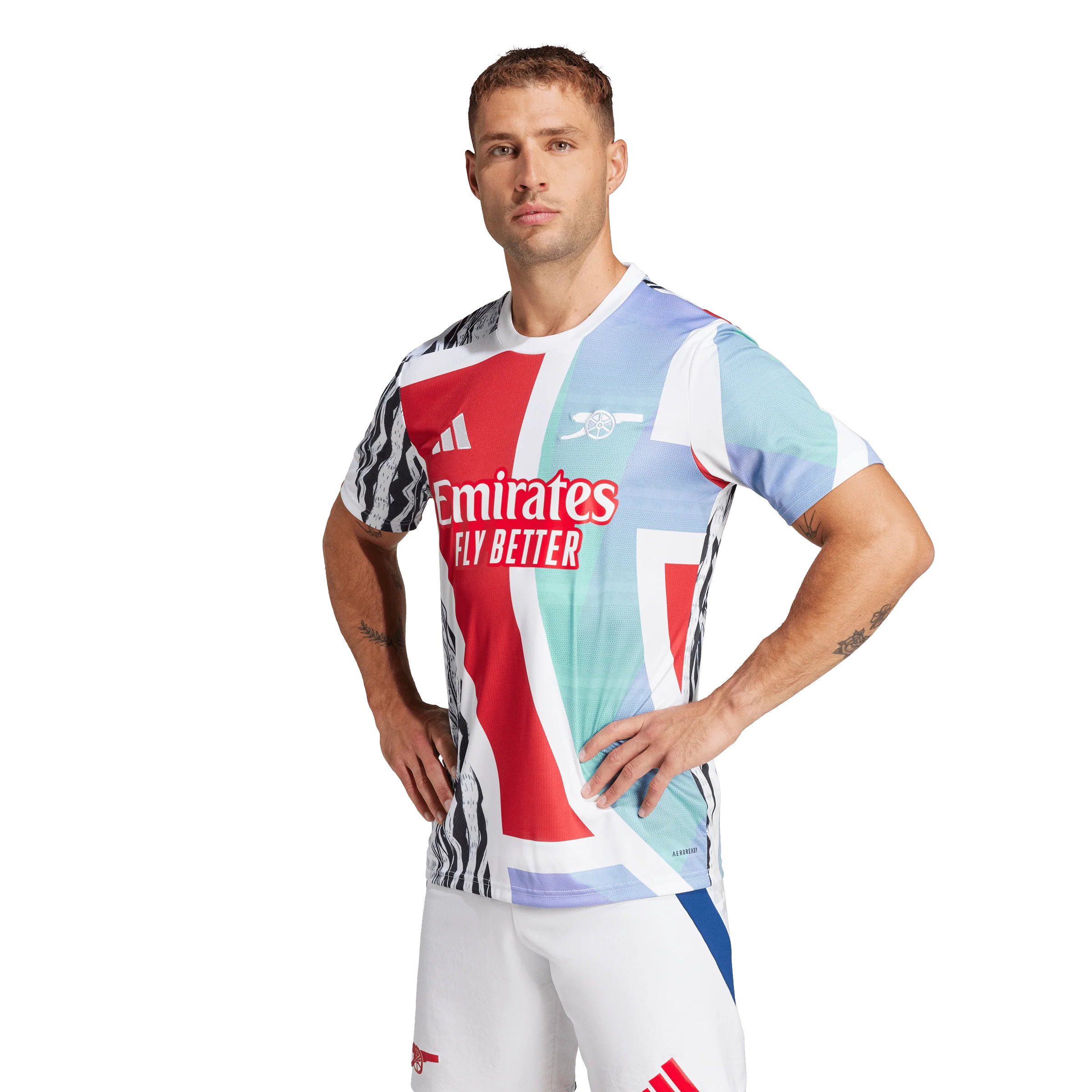 Arsenal FC Pre Match Adults Jersey 2024/25 - Image 3