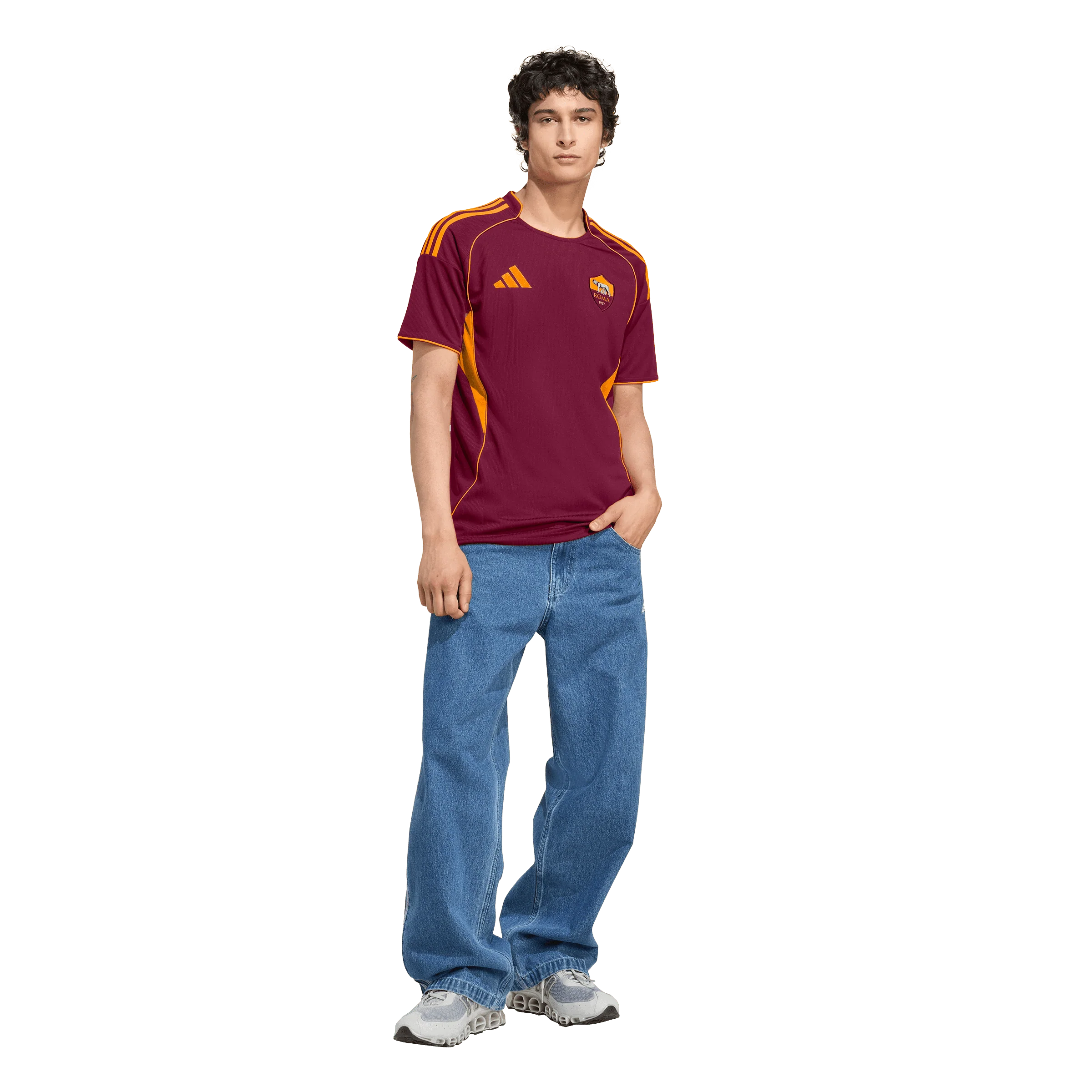 AS Roma FC Adults Home Jersey 2025/26 - Image 5