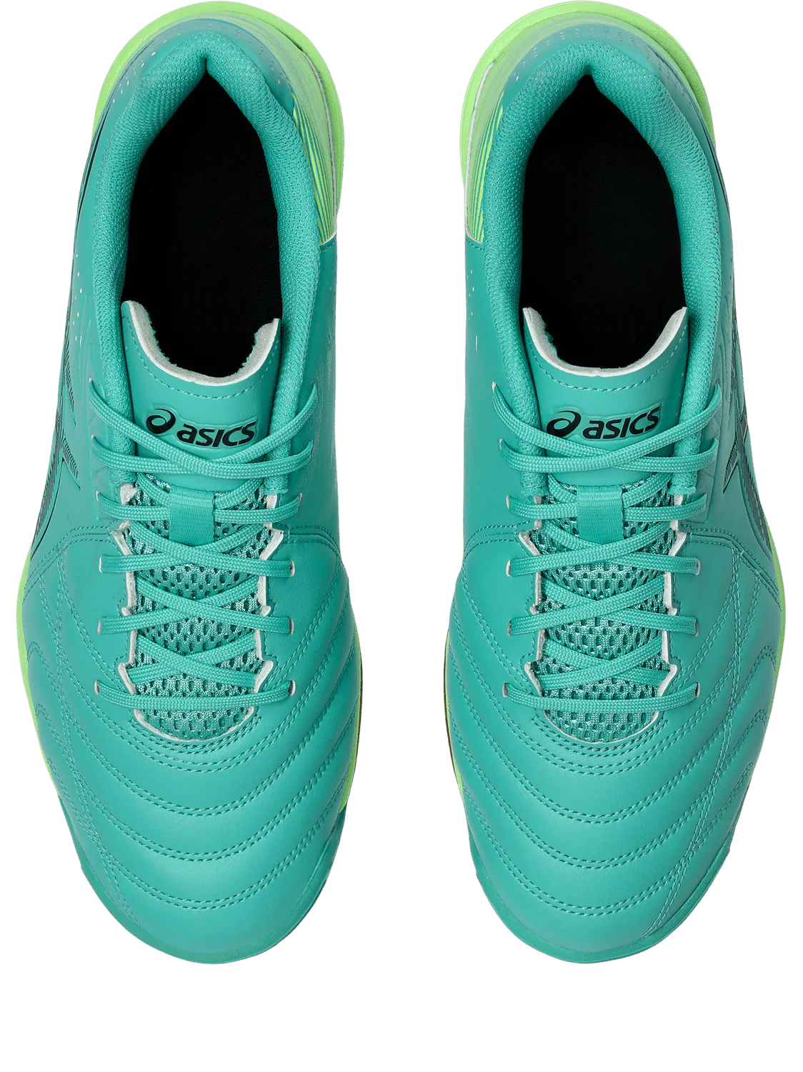 Asics Calcetto WD 9 Senior Indoor Football Boots - Aurora Green/Midnight - Image 6