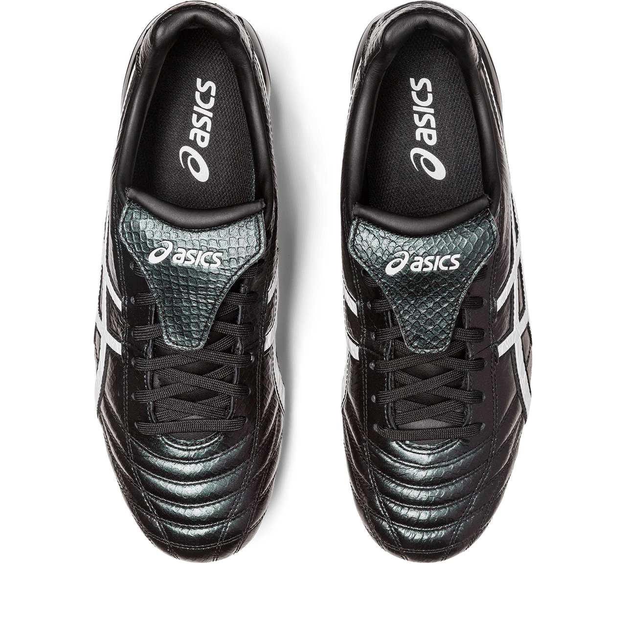 Asics Lethal Testimonial 4 IT FG Senior Football Boots - Black/White - Image 6