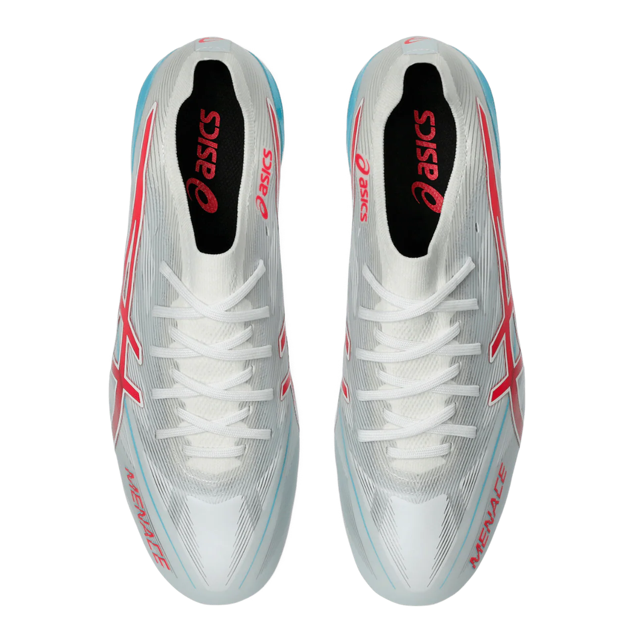 Asics Menace 5 FG Senior Football Boots - White/Diva Pink - Image 6