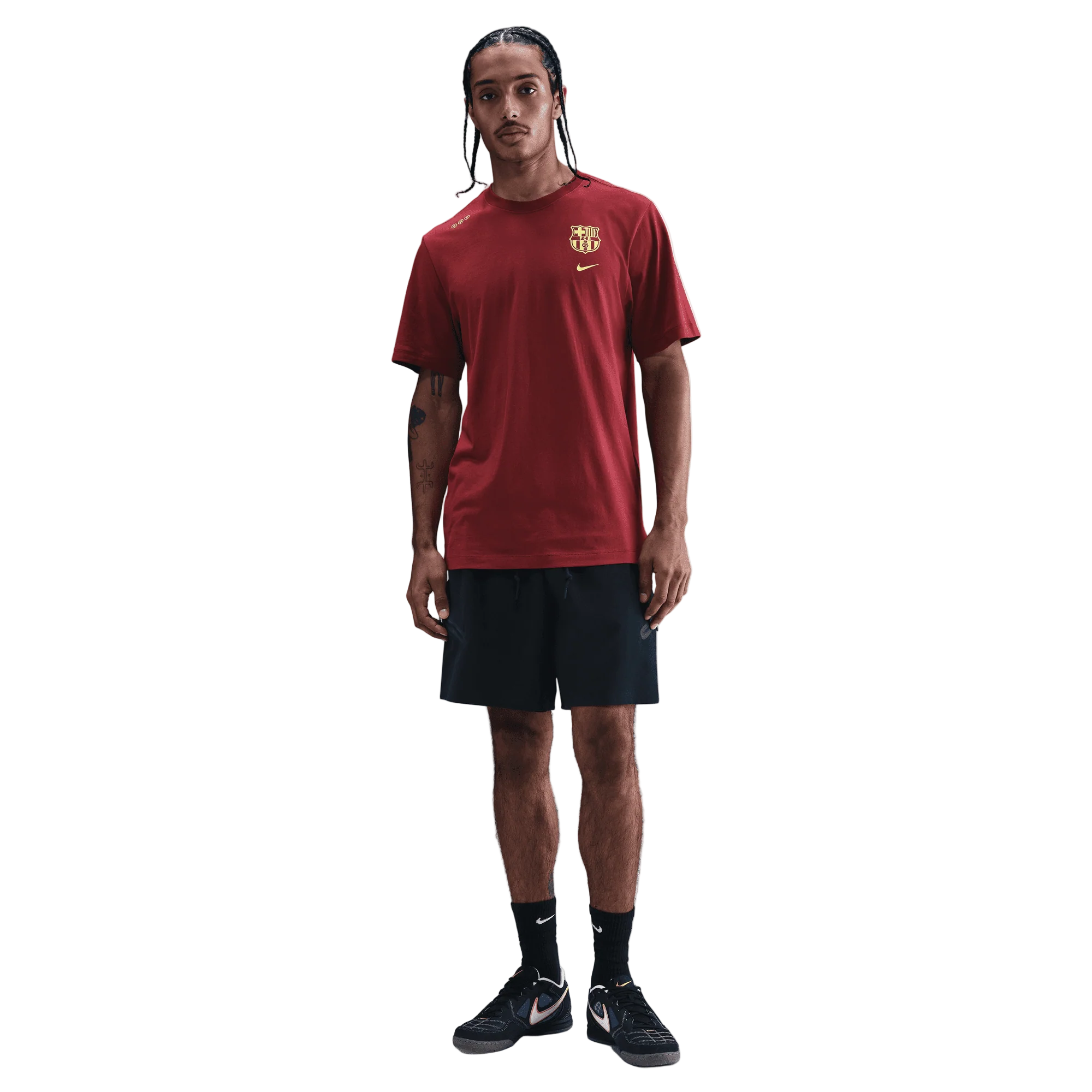 Barcelona FC Adults Tee - Team Red - Image 3