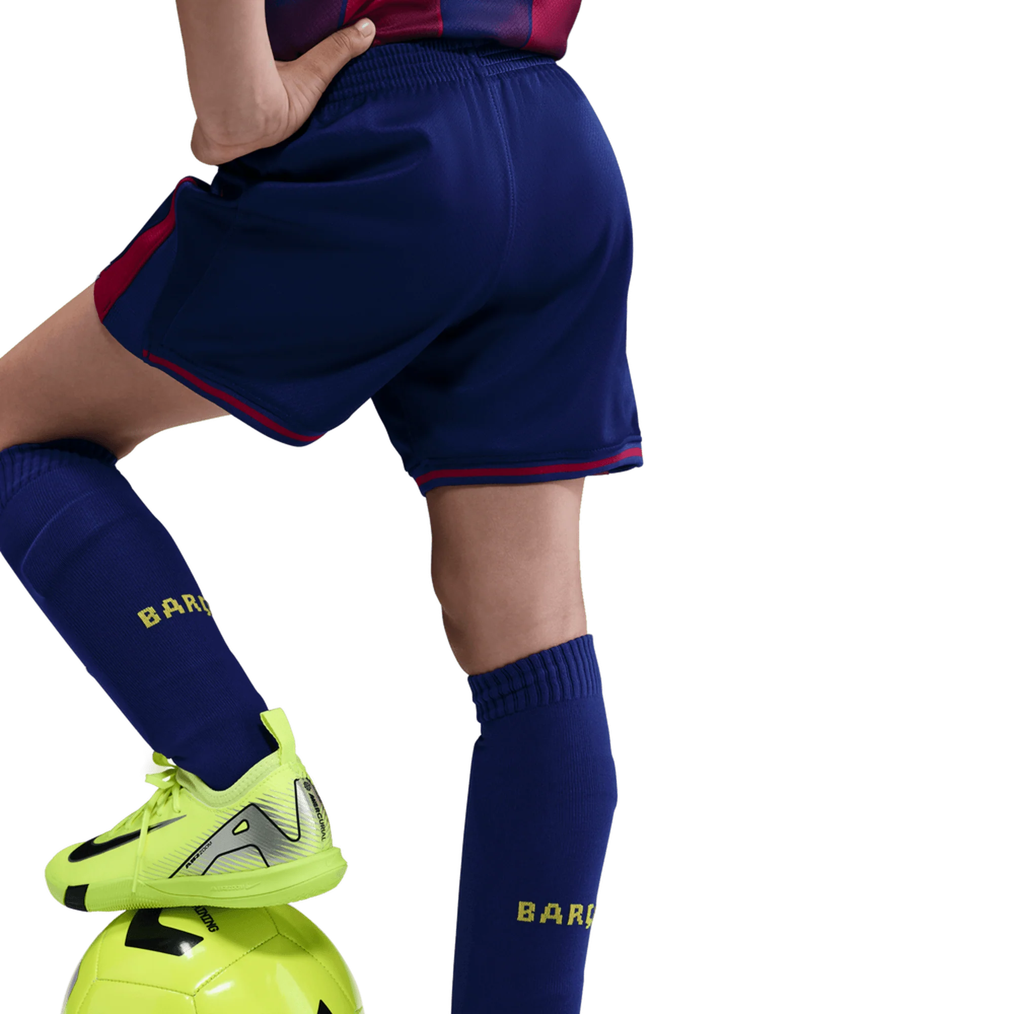 Barcelona FC Little Kids Home 3 Piece Kit 2025/26 - Image 9