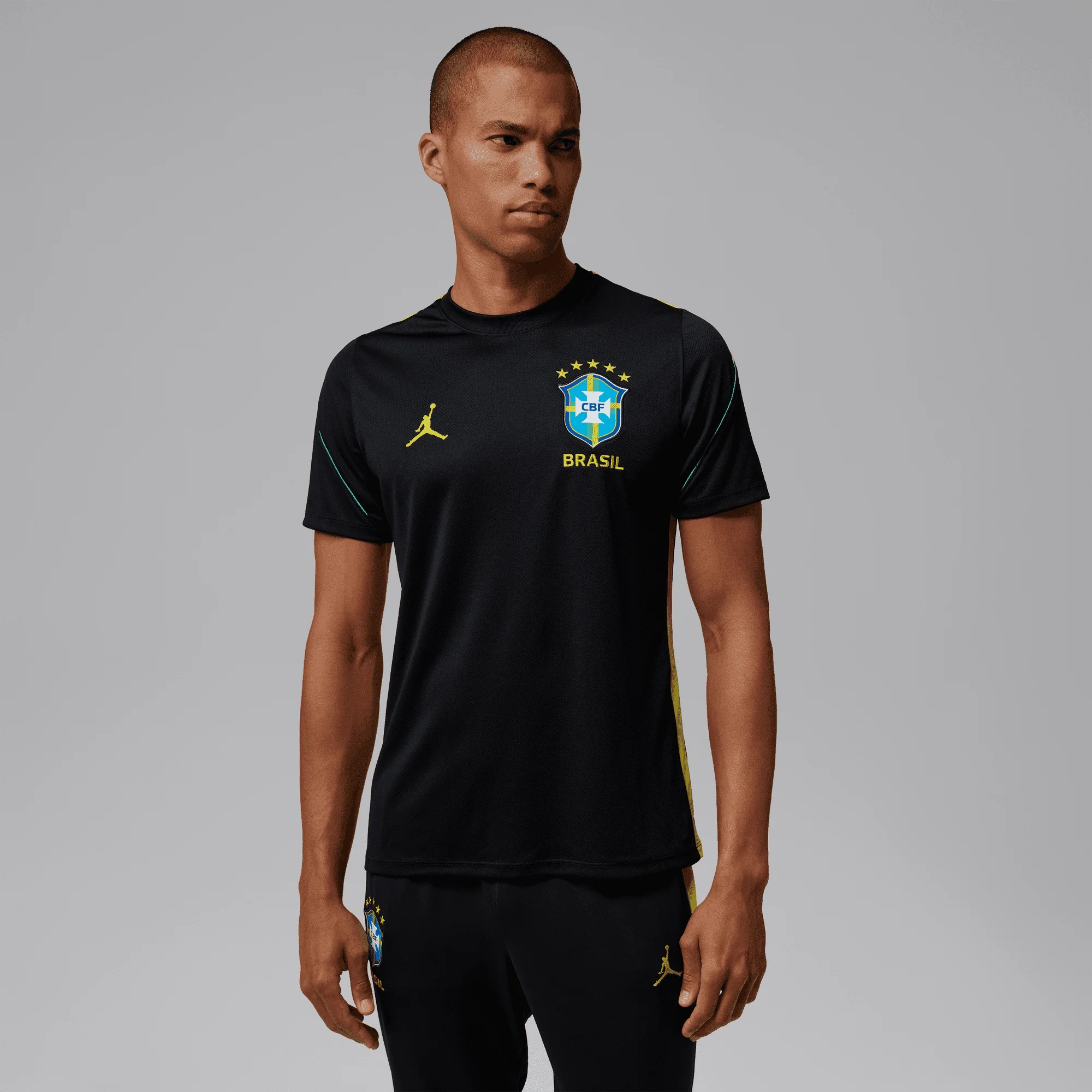 Brazil National Adults Strike Football Top - Image 4