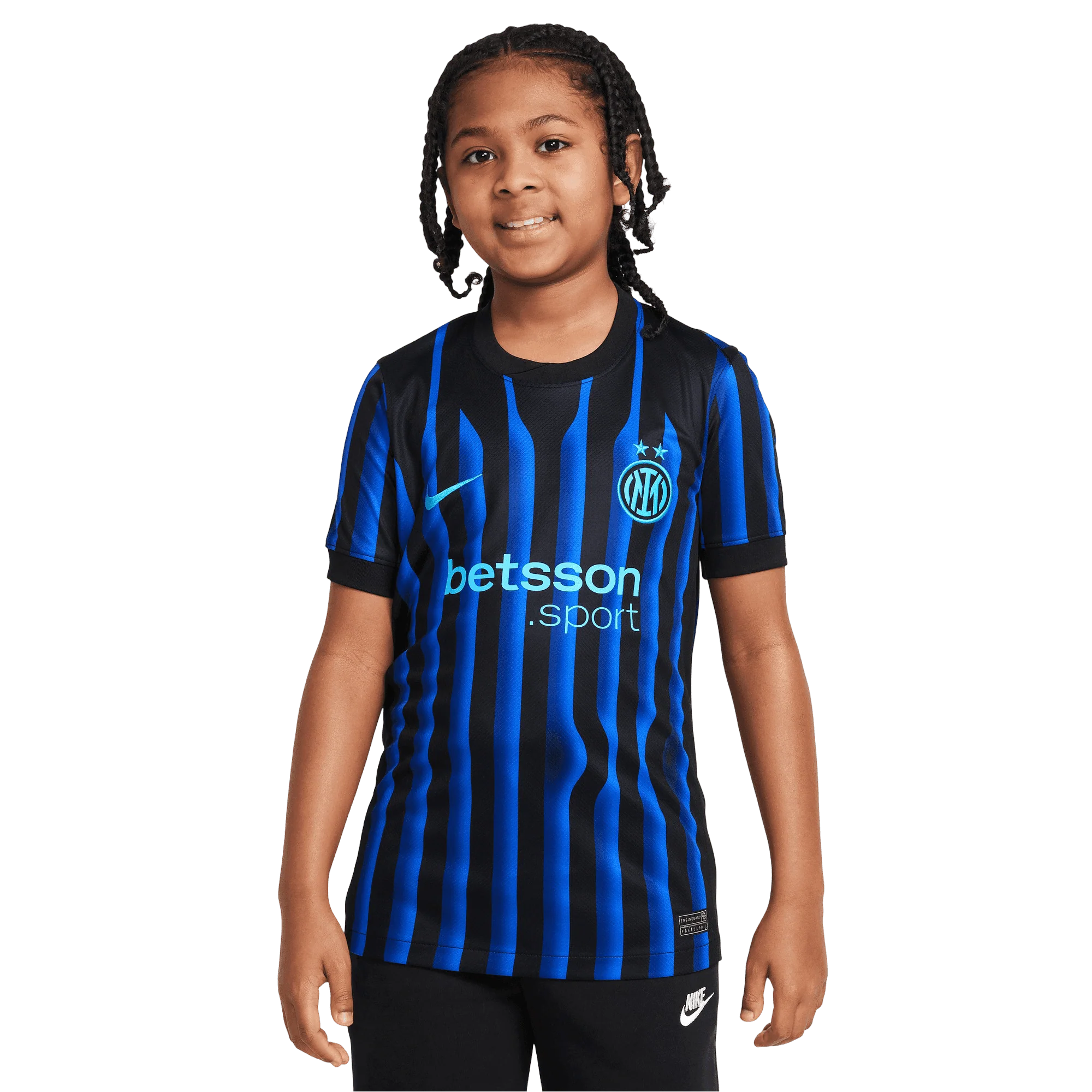 Inter Milan FC Kids Home Jersey 2025/26