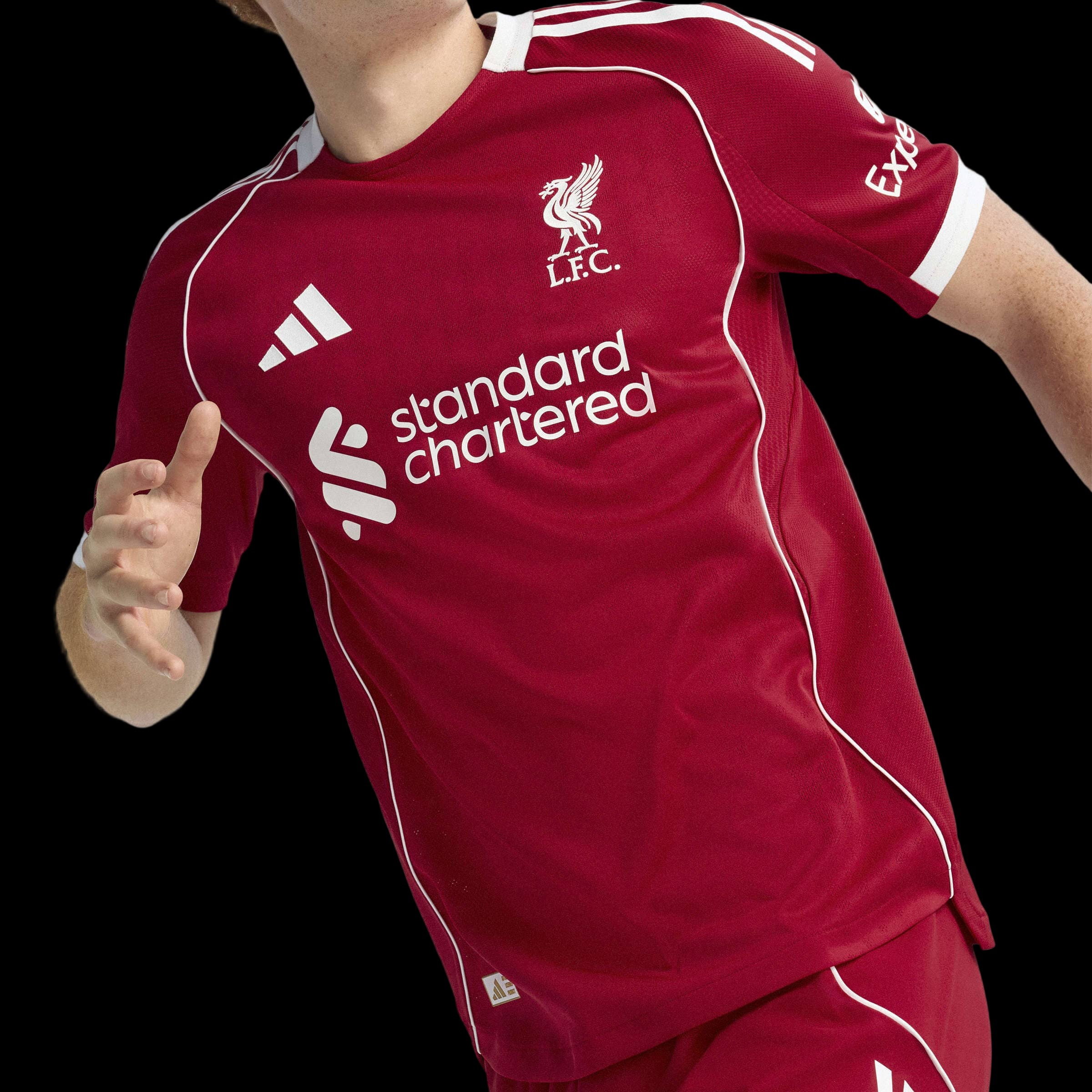 Liverpool FC Adults Home Match Jersey 2025/26 - Image 5
