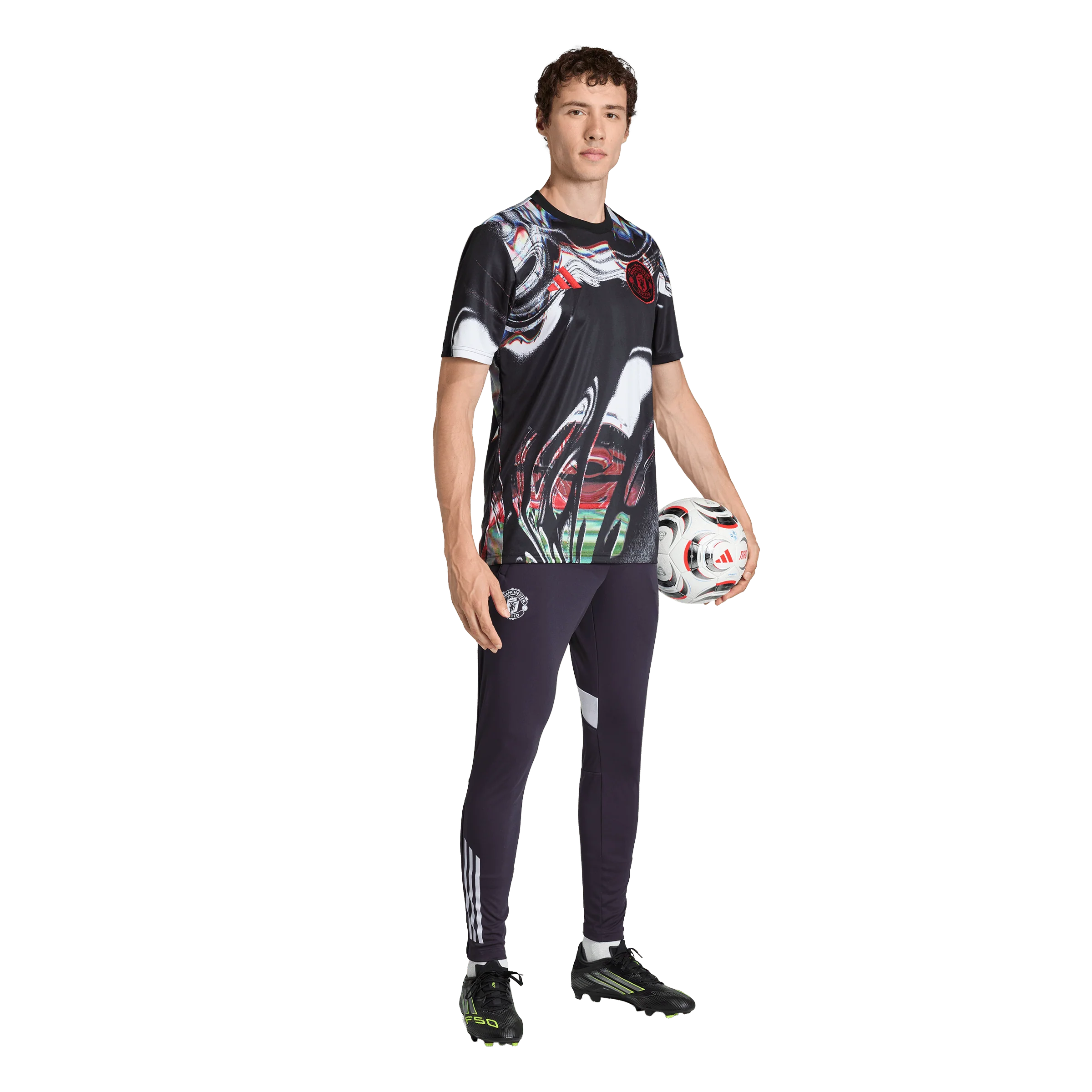 Manchester United Pre Match Adults Training Jersey 2025/26 - Image 5