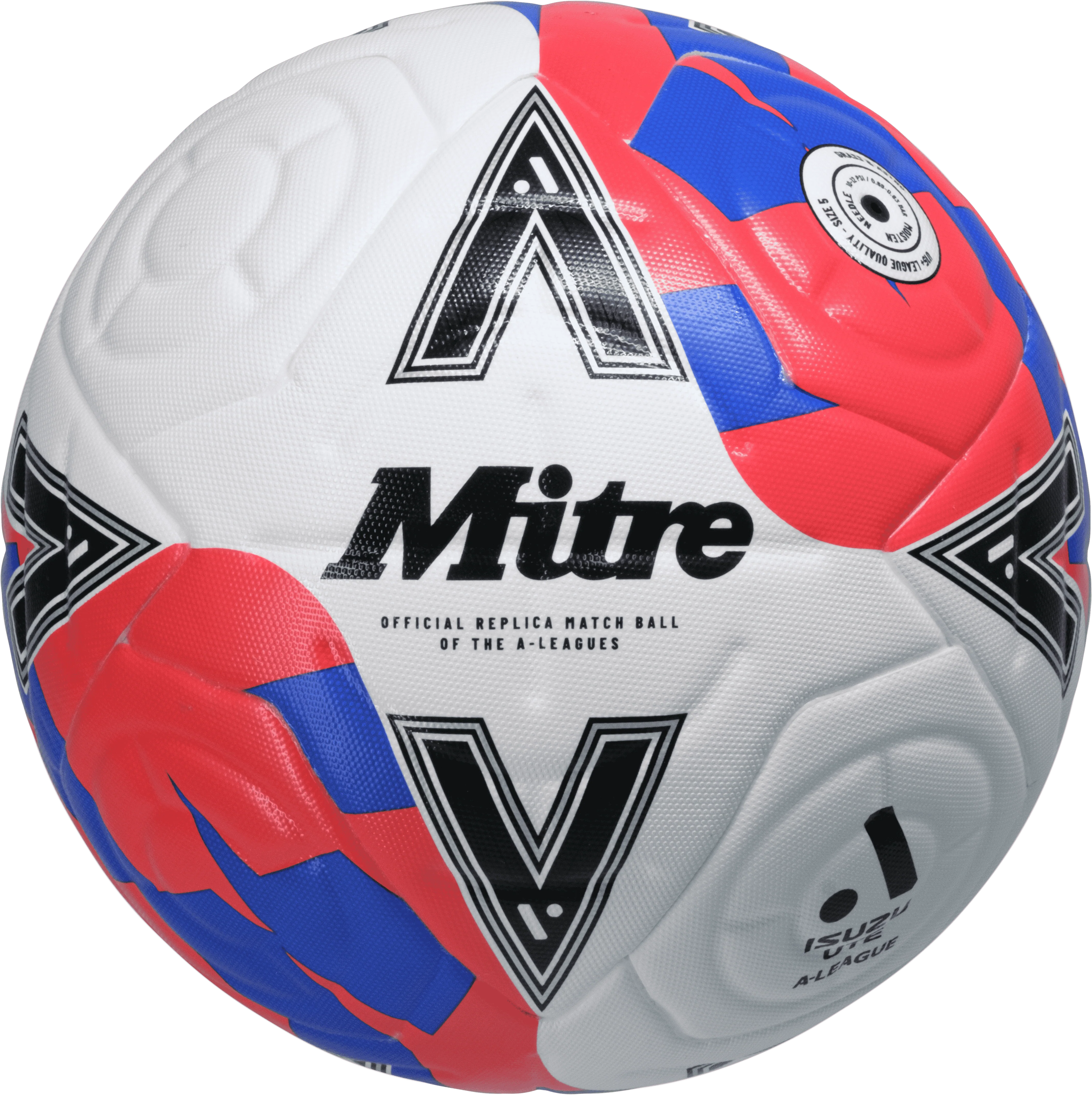 Mitre A-Leagues Match Soccer Ball 2025/26 - Image 3