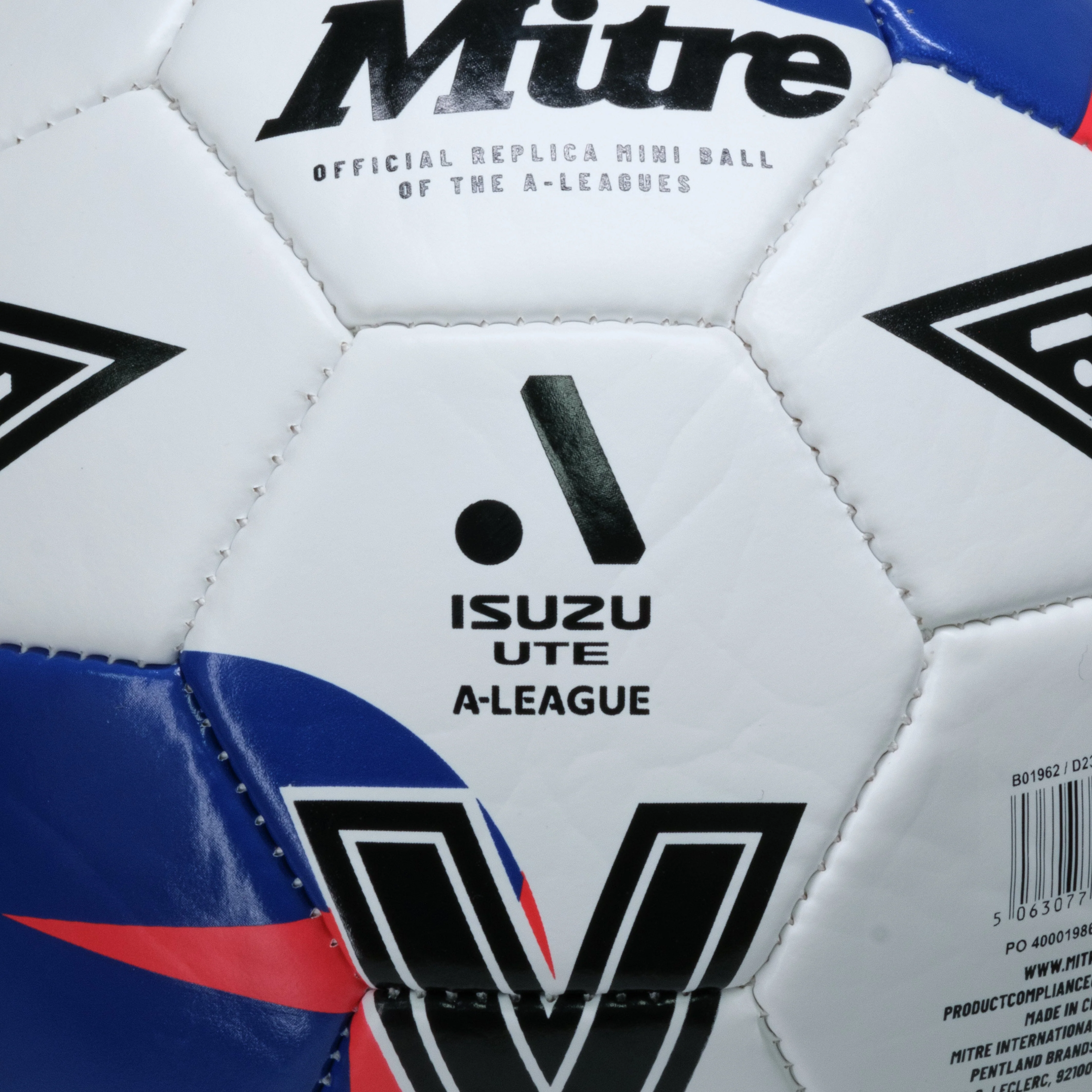 Mitre A-Leagues Mini Soccer Ball 2025/26 - Image 6