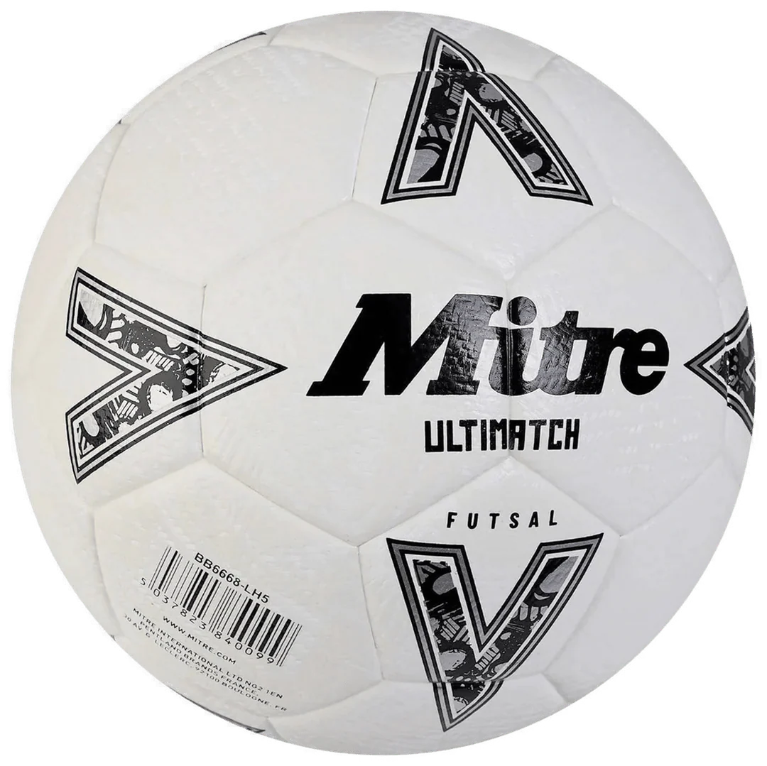 Mitre Ultimatch Futsal 24 Soccerball - White - Image 2