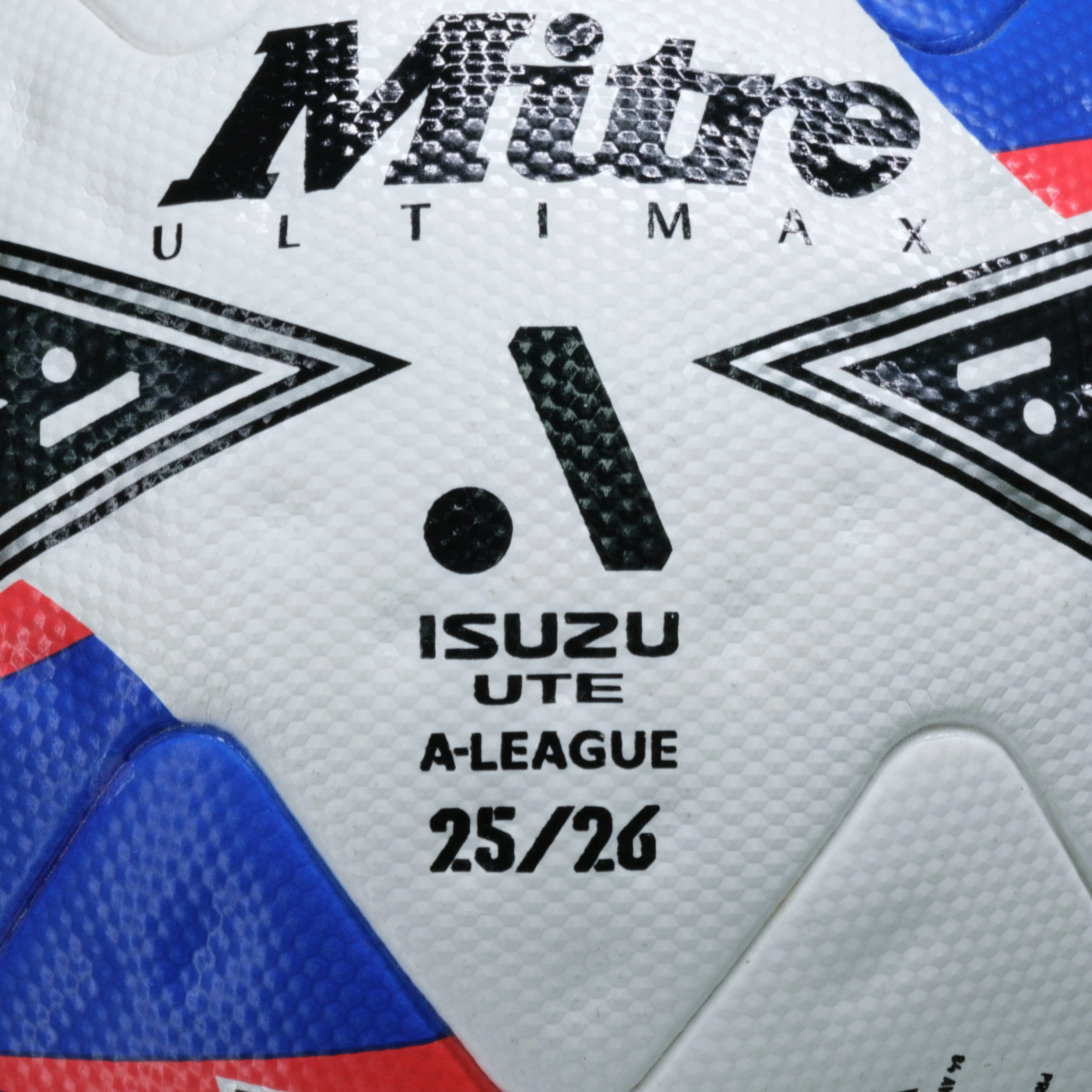 Mitre Ultimax Pro A-Leagues Game Soccer Ball 2025/26 - Image 8
