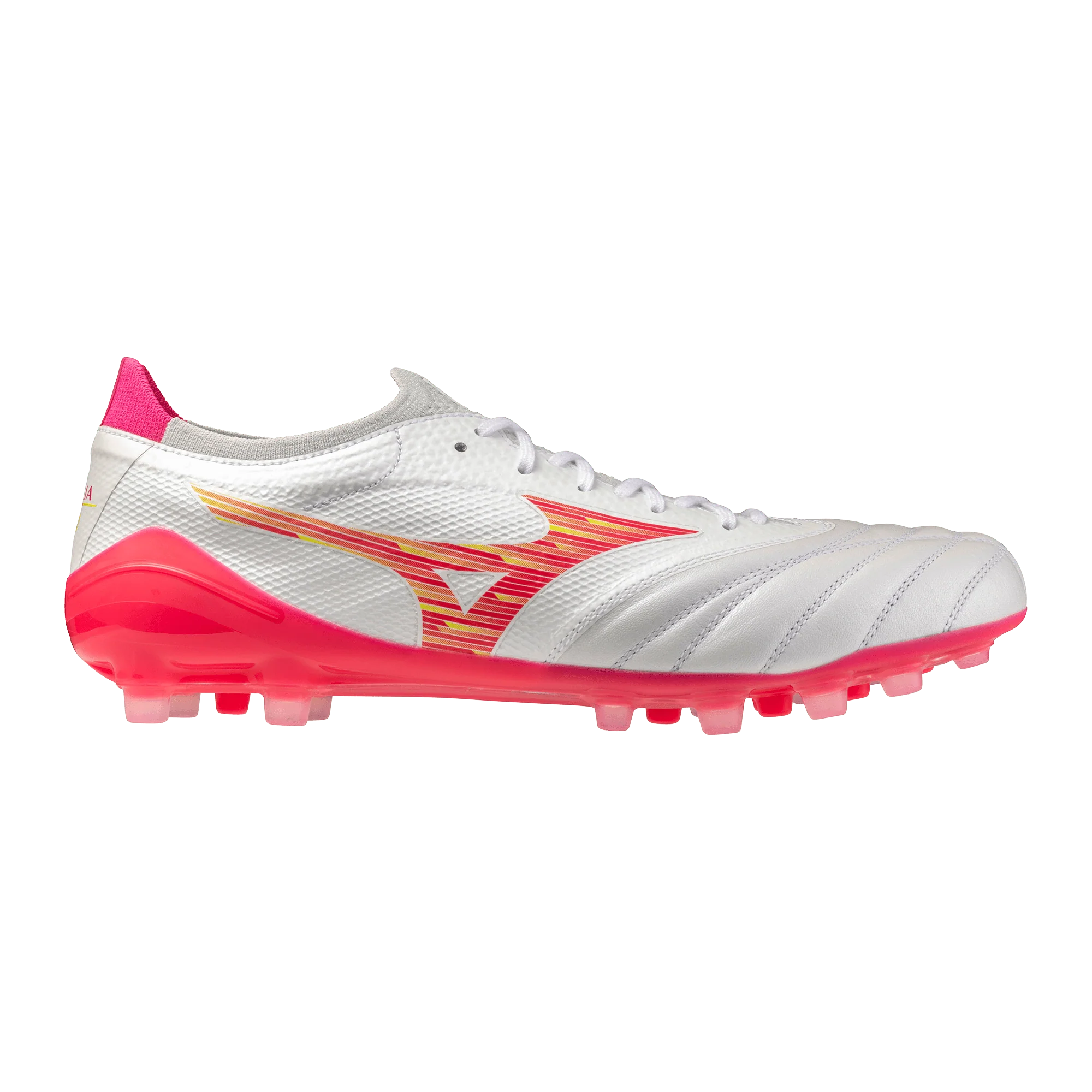 Mizuno Morelia Neo IV Beta Elite AG Senior Football Boots - Blazing Flair Pack - Image 3