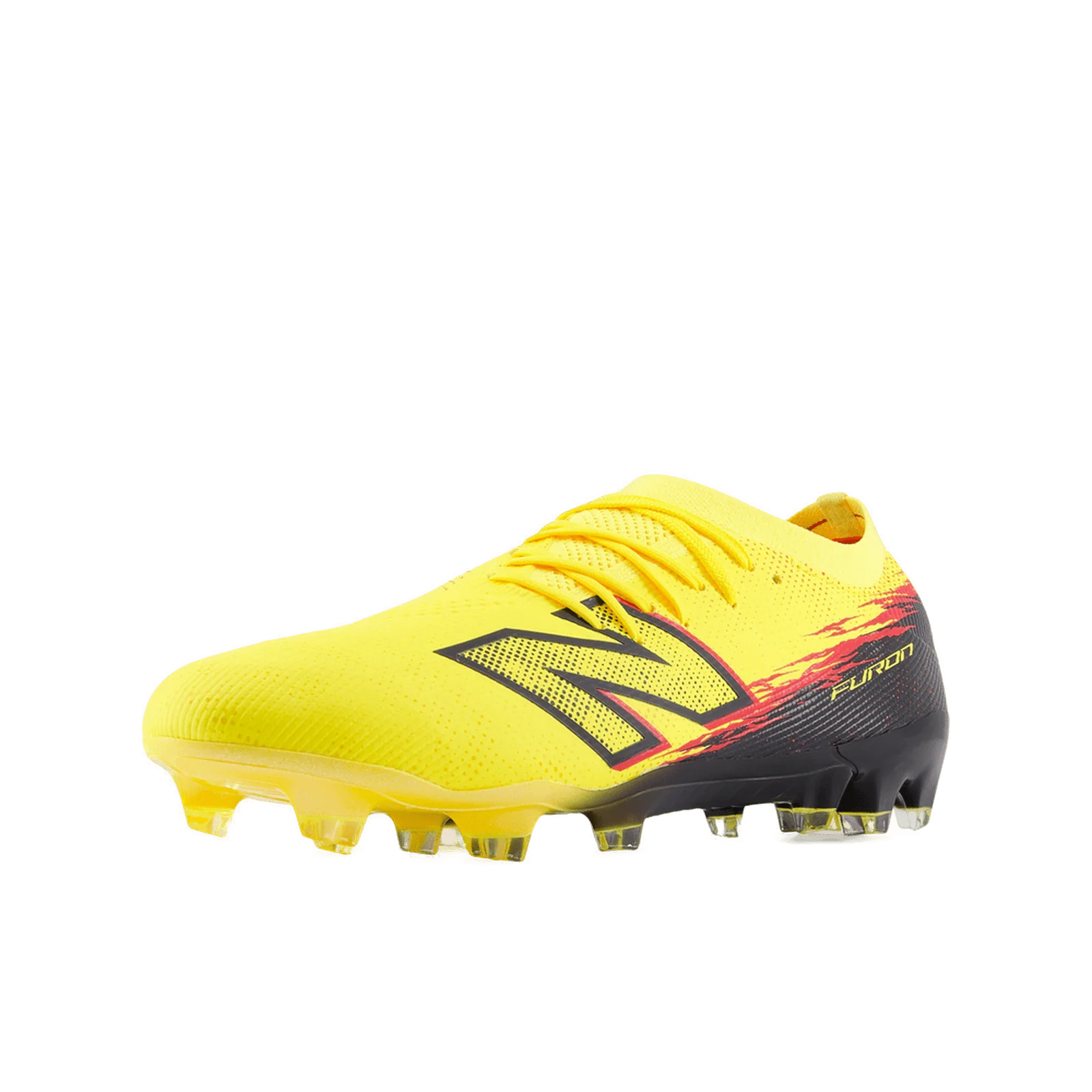 New Balance Furon V8 Elite FG Senior Football Boots - Punch Yellow - Image 7