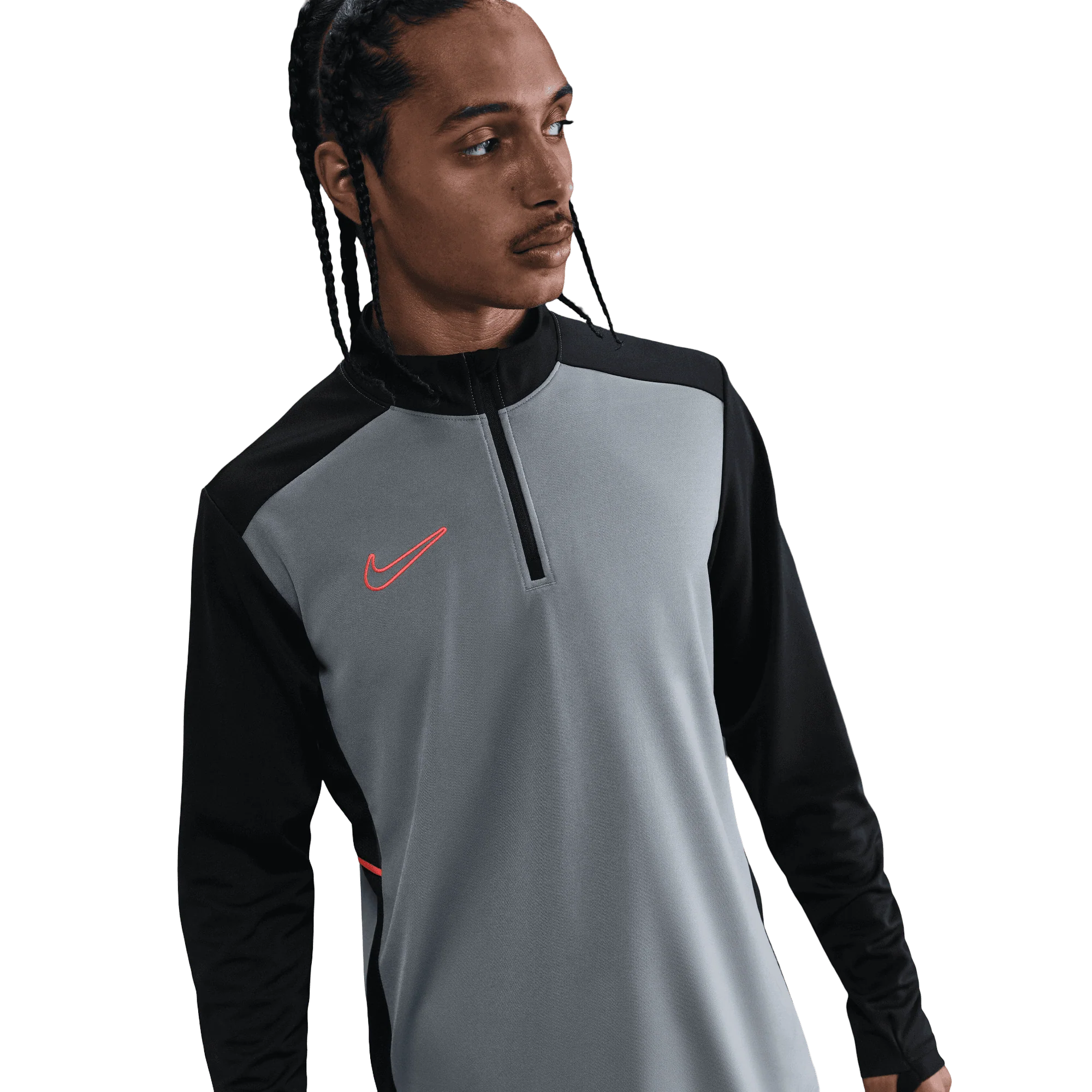 Nike Academy Dri-FIT Adults Football Drill Top - Cool Grey - Image 5