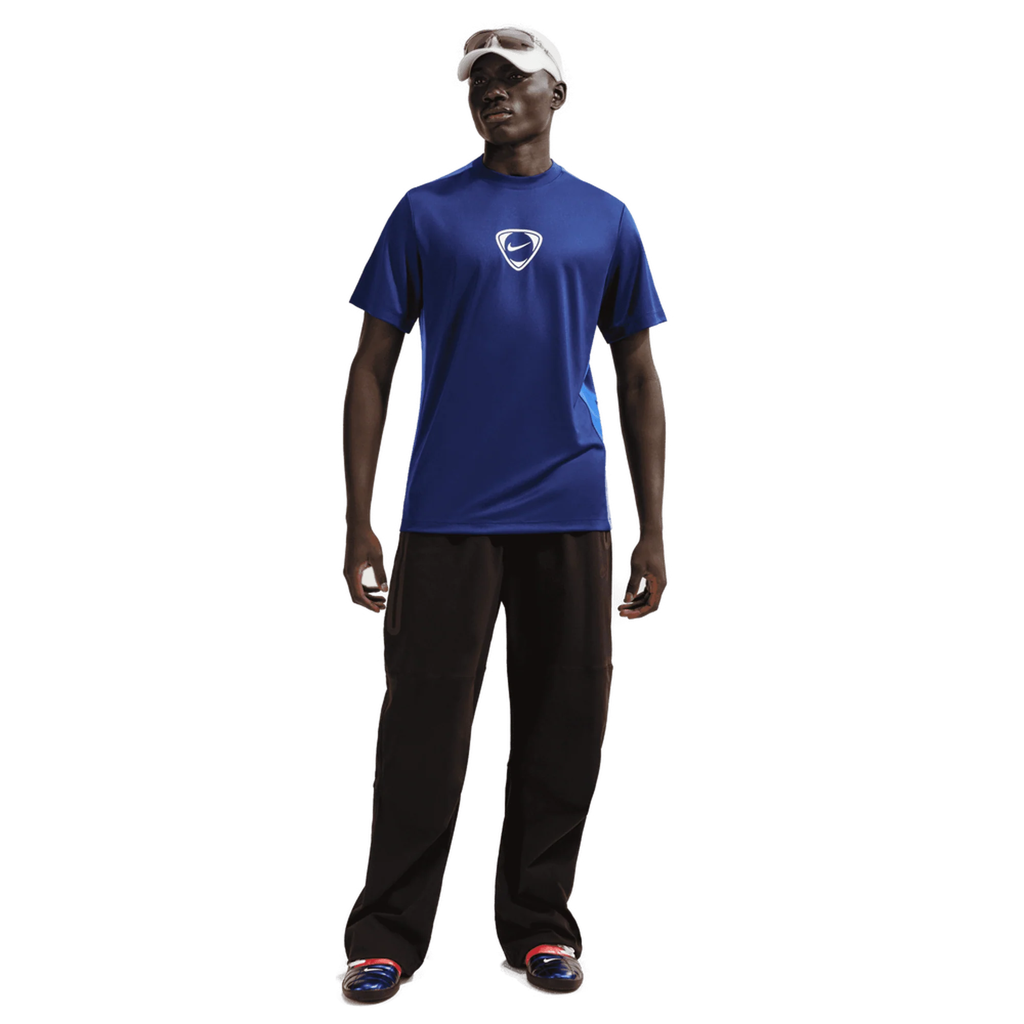 Nike Academy+ Dri-FIT Adults Football Top - Blue - Image 3