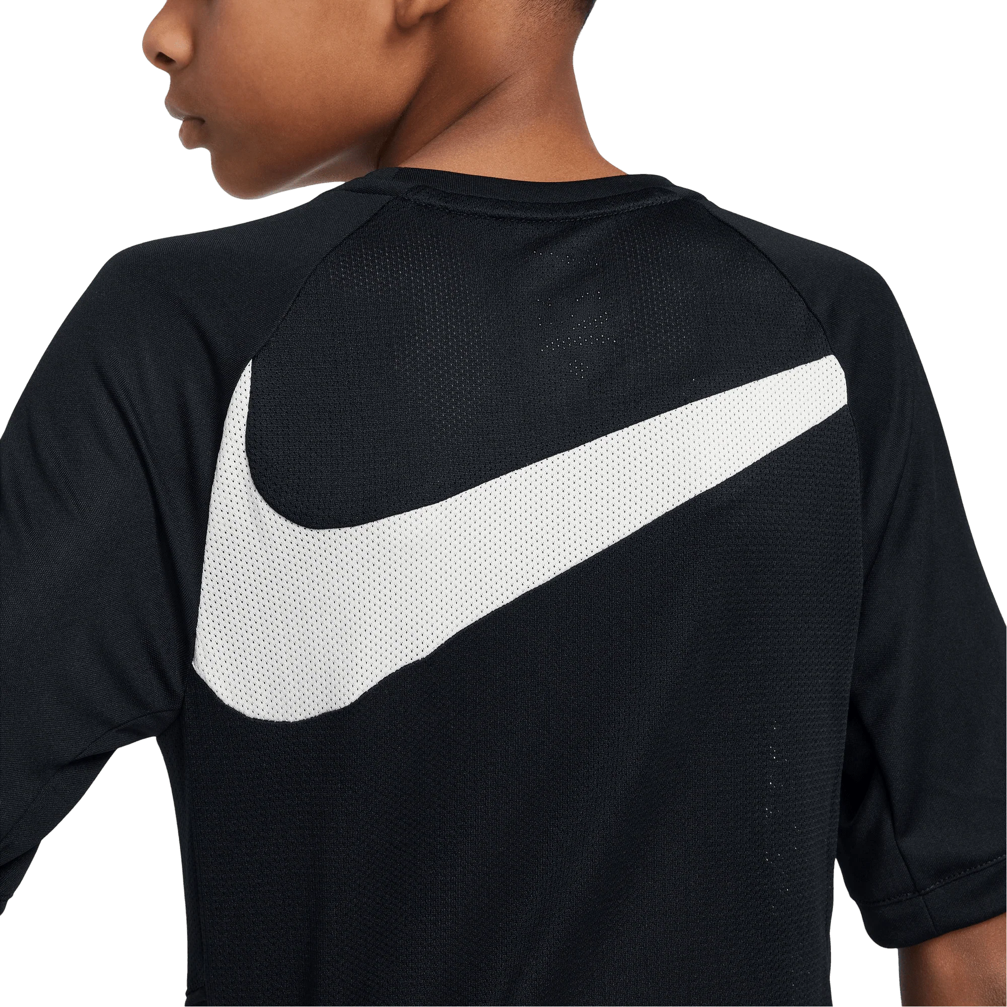 Nike Academy Dri-FIT Kids Football Top - Black/Ivory - Image 9