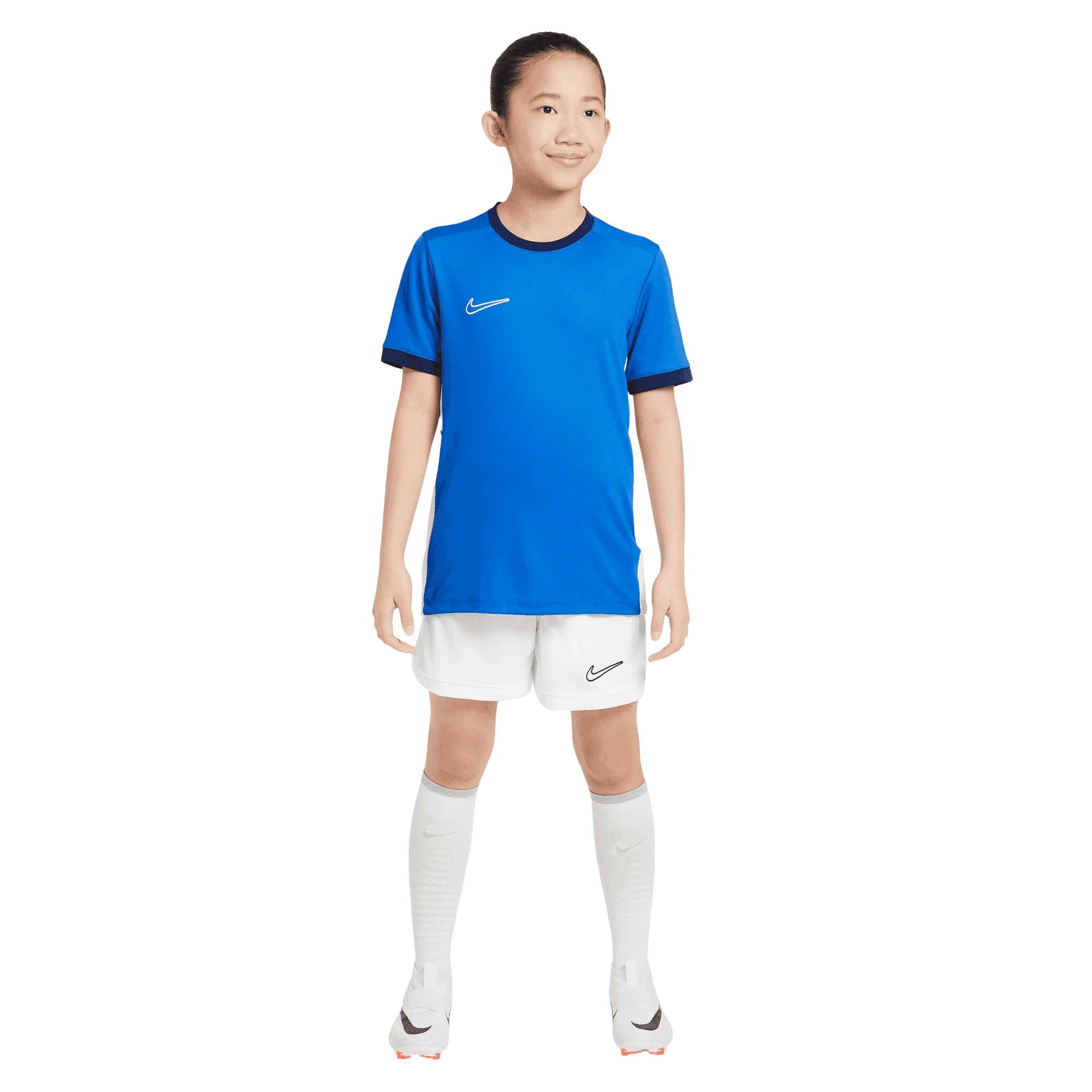 Nike Academy Dri-FIT Kids Football Top - Royal Blue - Image 3