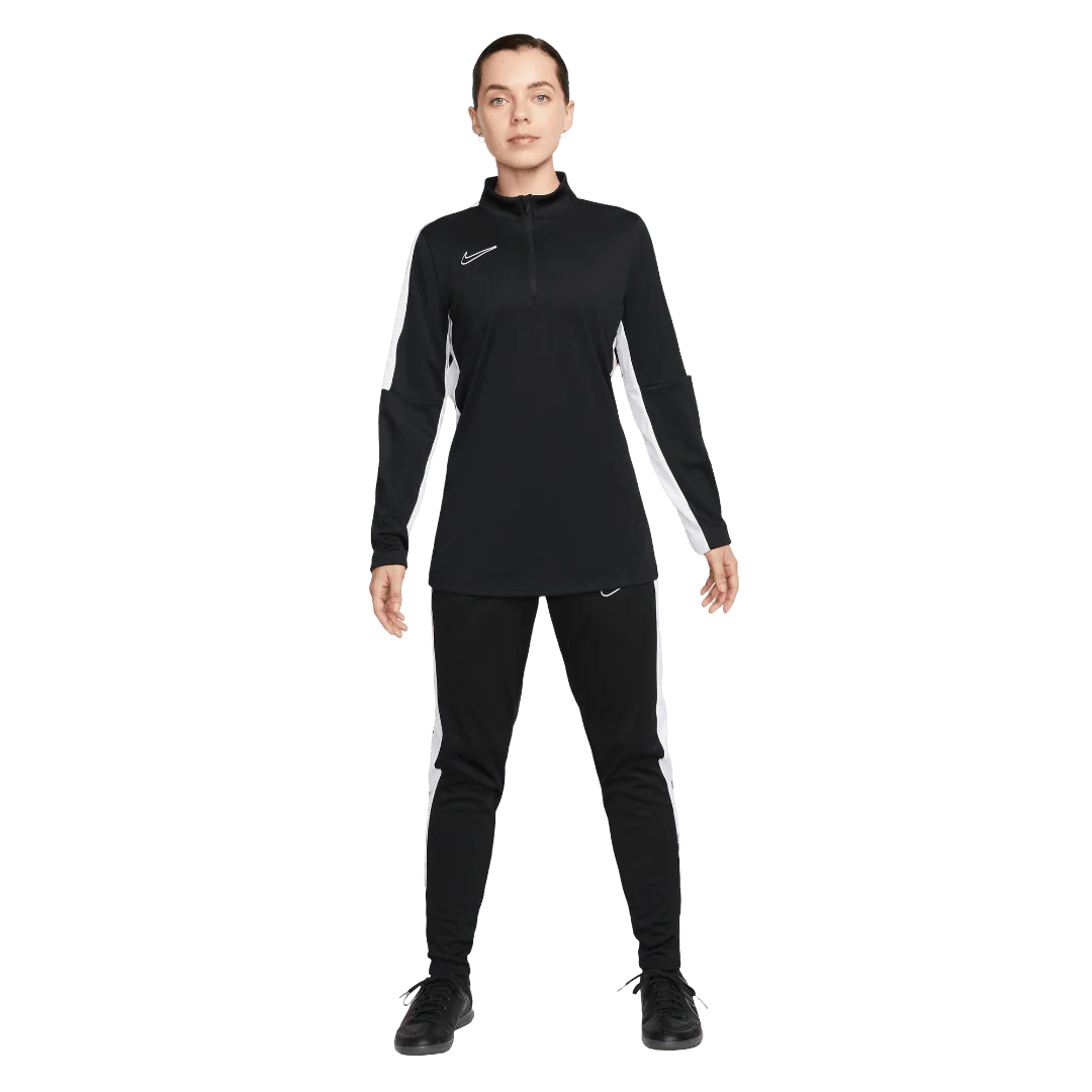 Nike Academy Women's Dri-FIT Football Drill Top - Black/White - Image 5