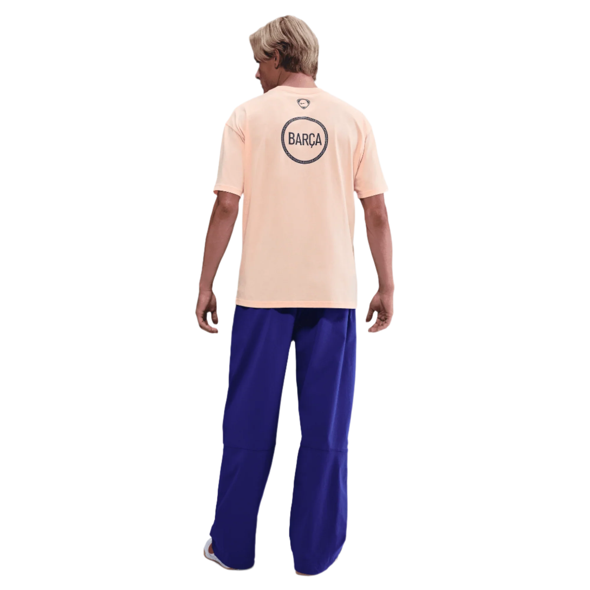 Nike Barcelona FC Adults Total 90 Remix Tee - Image 4