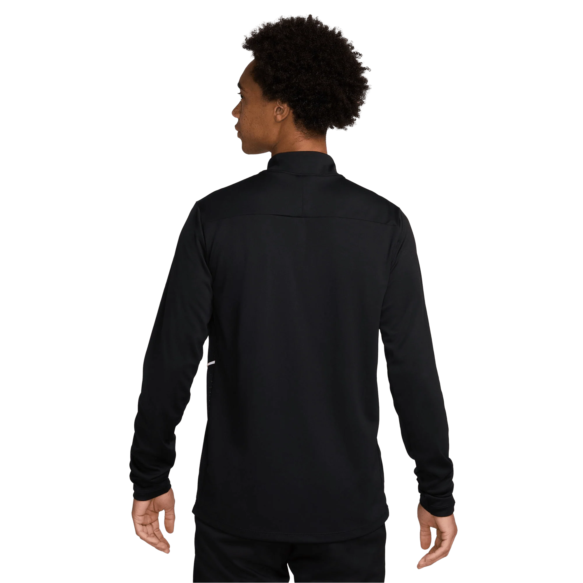 Nike Dri-Fit Academy Adults Football Drill Top - Black/White - Image 2