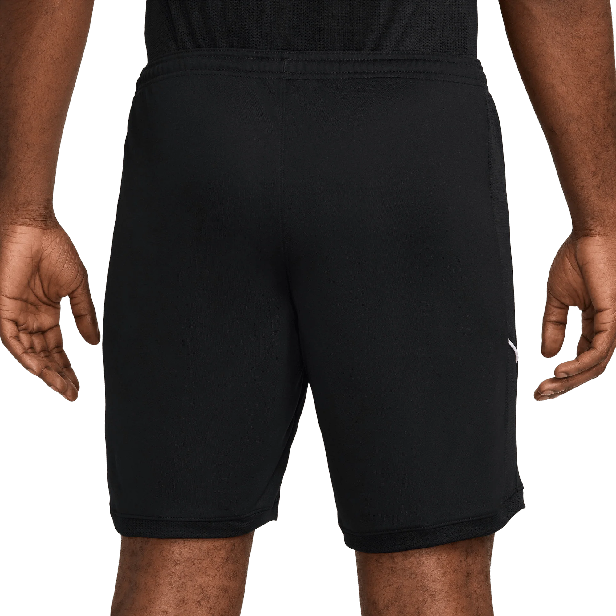 Nike Dri-Fit Academy Adults Football Shorts - Black/White - Image 2