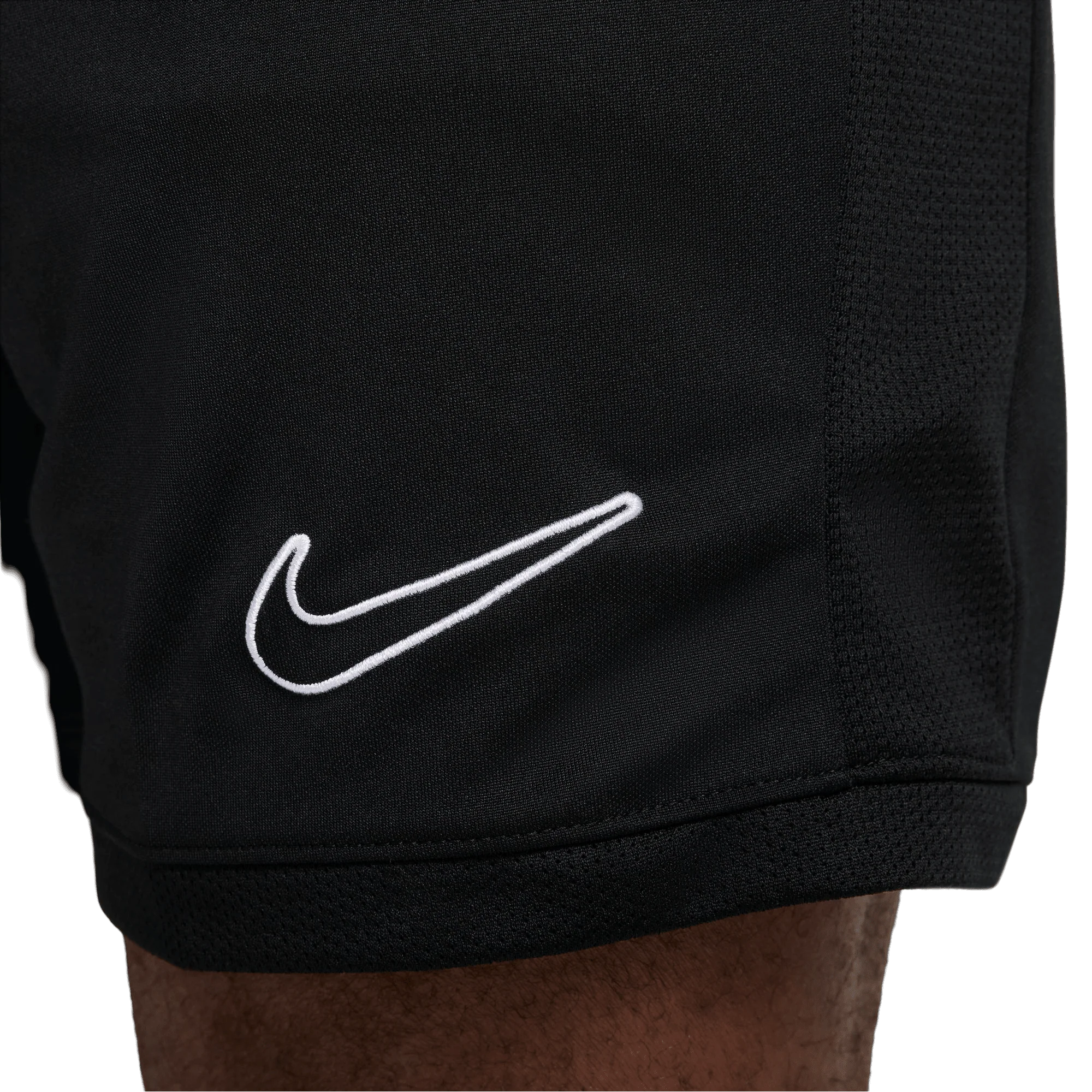 Nike Dri-Fit Academy Adults Football Shorts - Black/White - Image 6