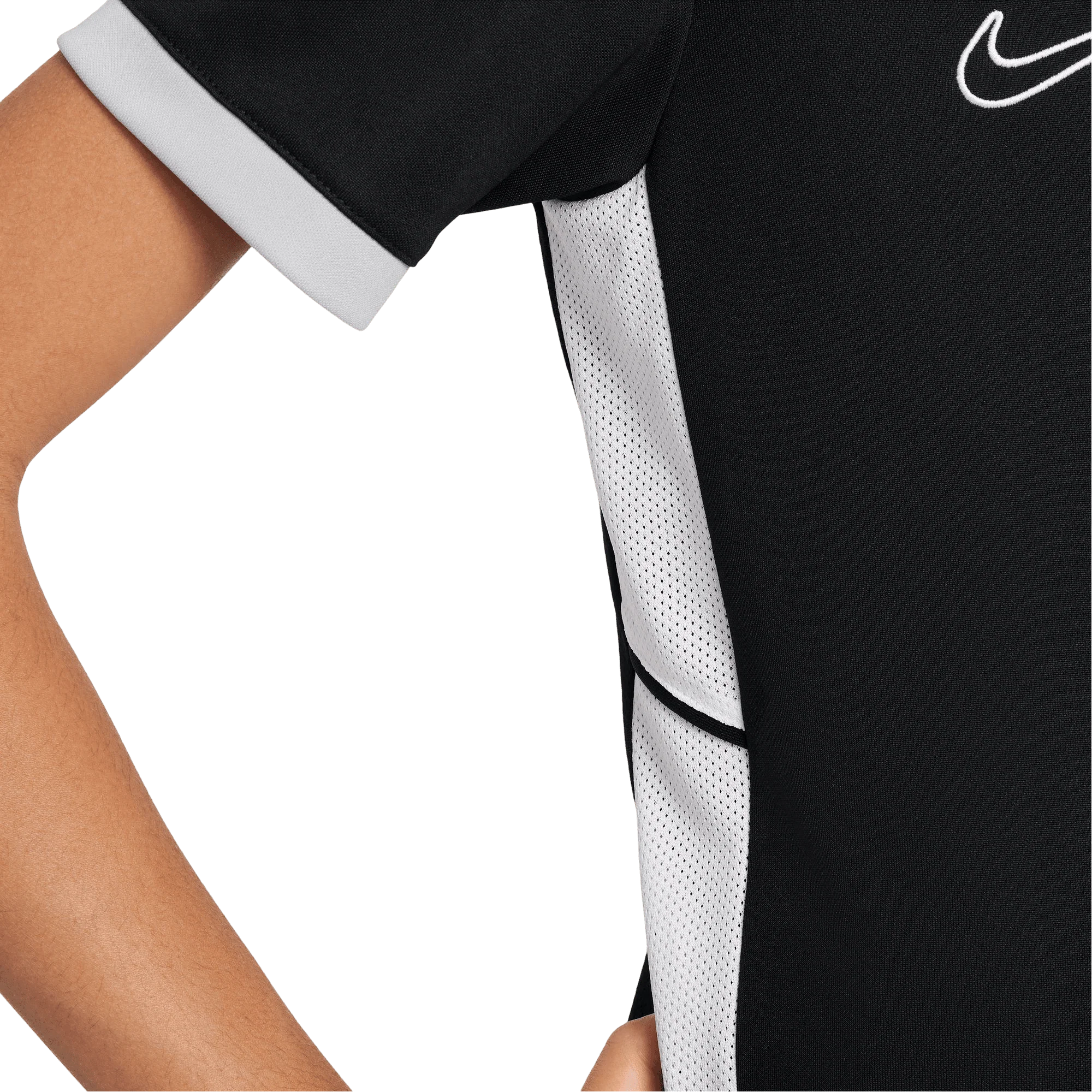 Nike Dri-Fit Academy Kids SS Football Top - Black - Image 6
