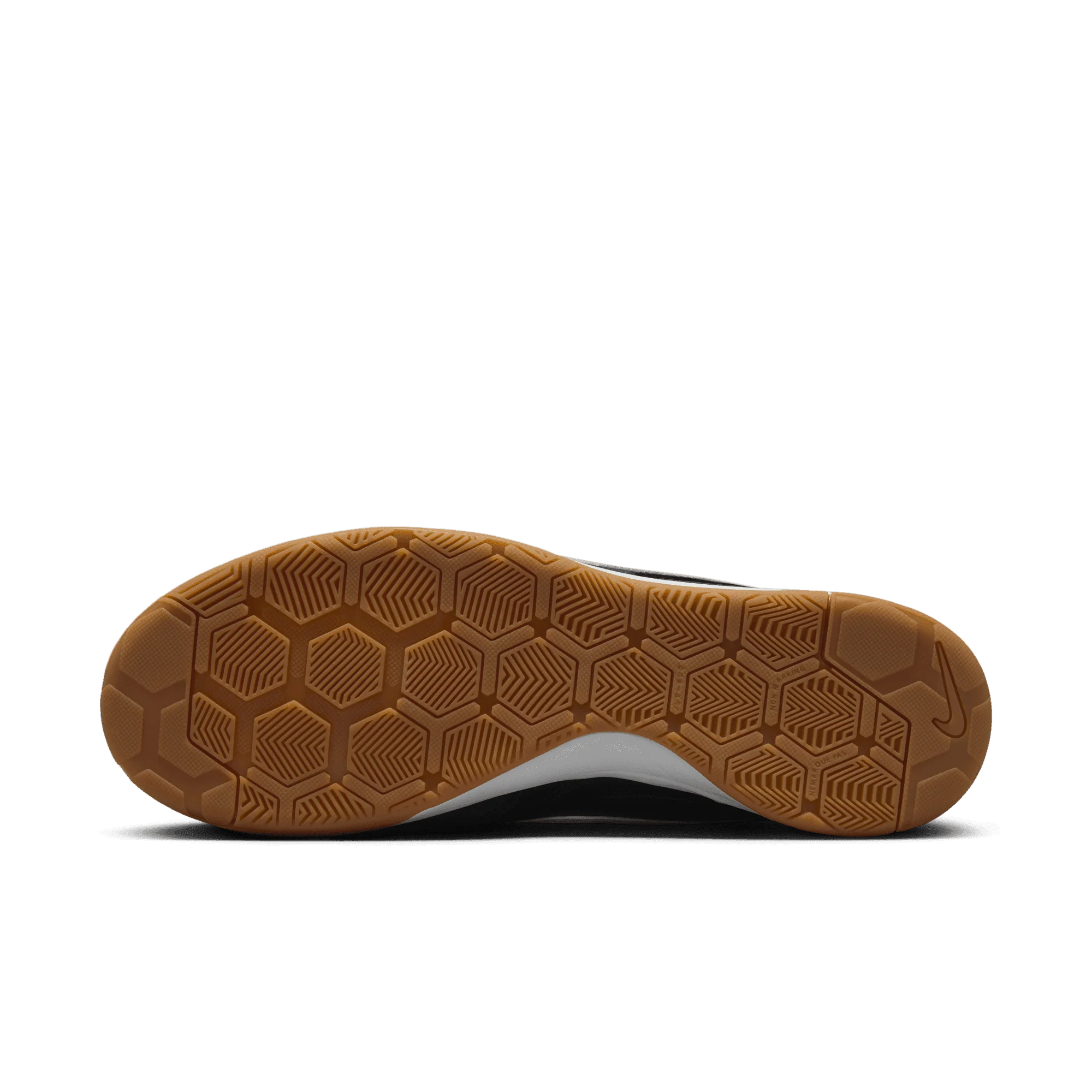 Nike Gato Indoor Senior Football Boots - Black/White/Gum - Image 8