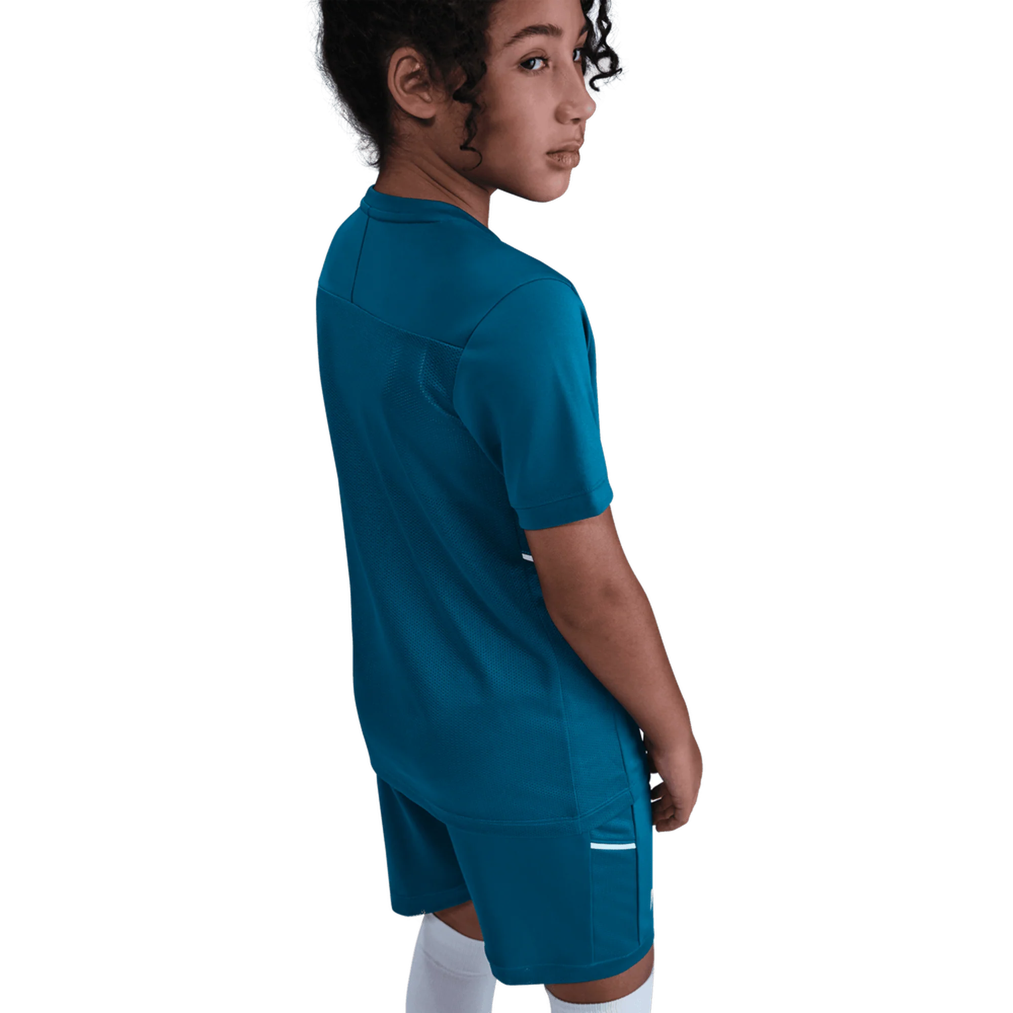 Nike Kylian Mbappe Academy Dri-FIT Kids Football Top - Green - Image 7