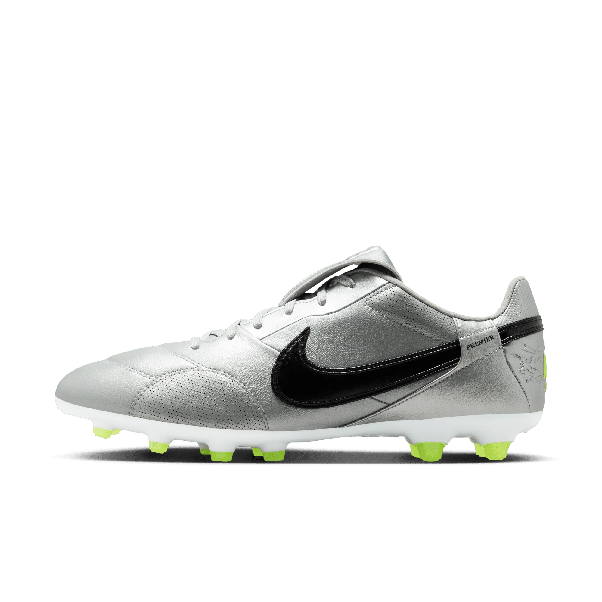 Nike Premier 3 FG Senior Football Boots - Metallic Silver - Image 4