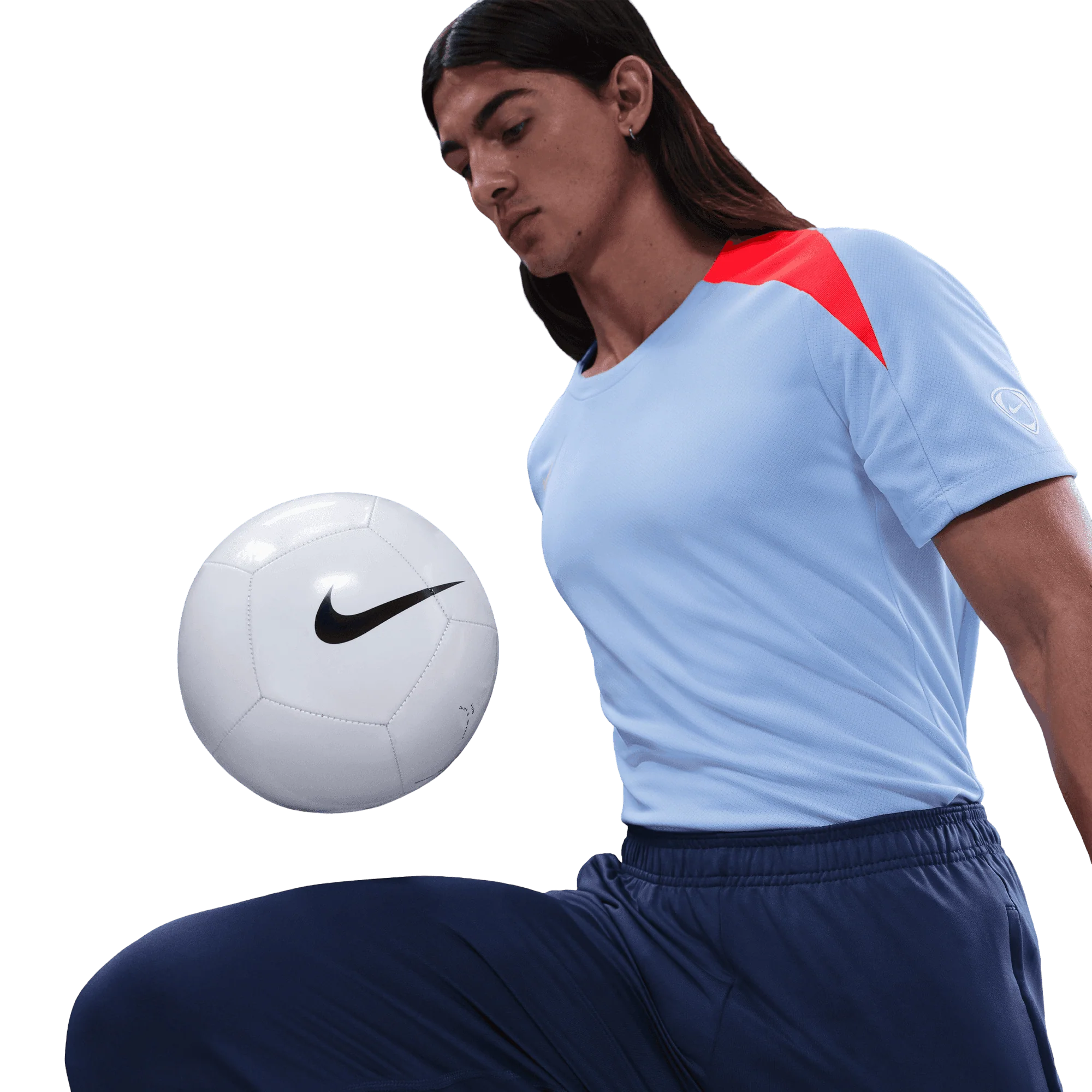 Nike Strike Dri-Fit Adults Football Top - Royal Tint - Image 7