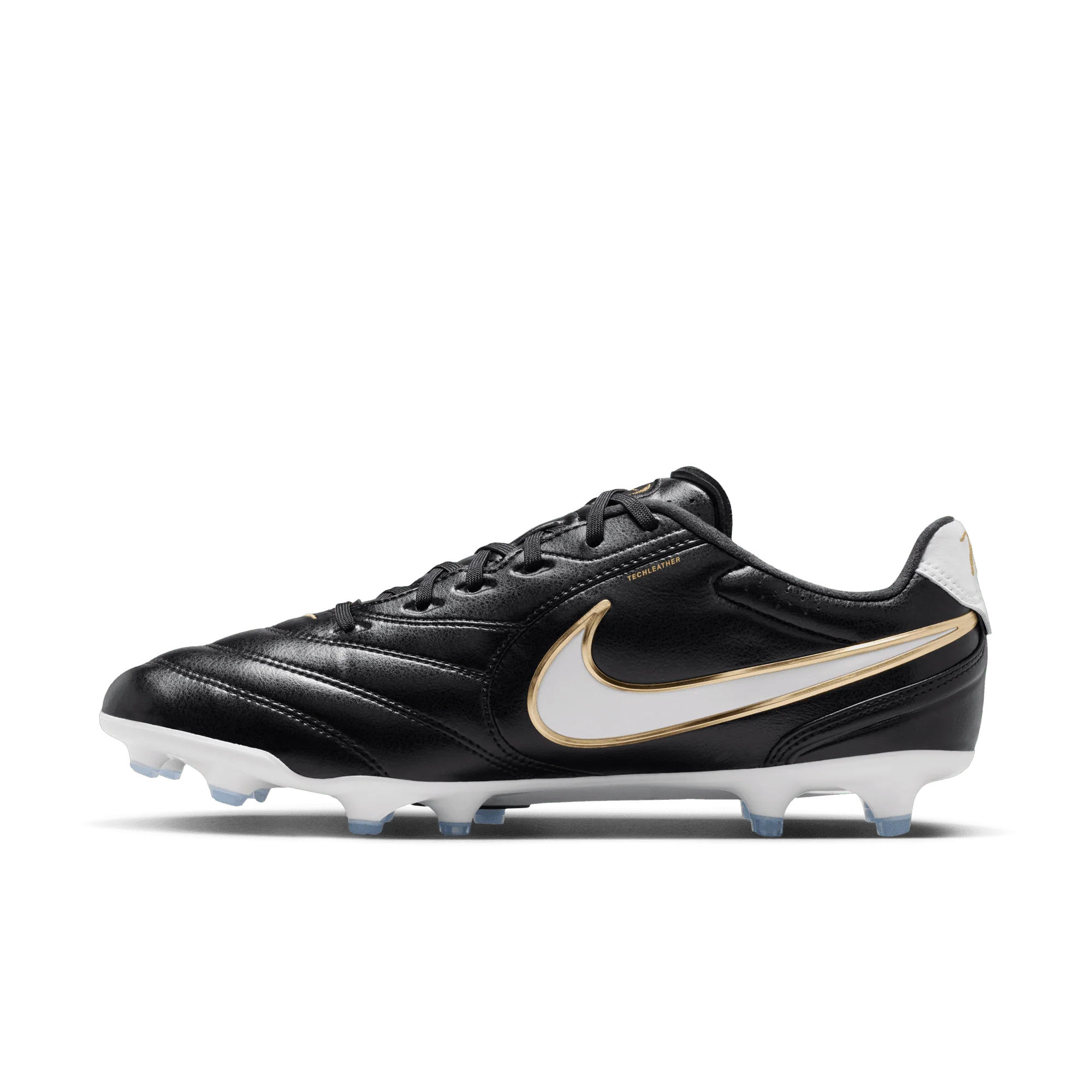 Nike Tiempo Ligera Pro FG Senior Football Boots - Black - Image 2