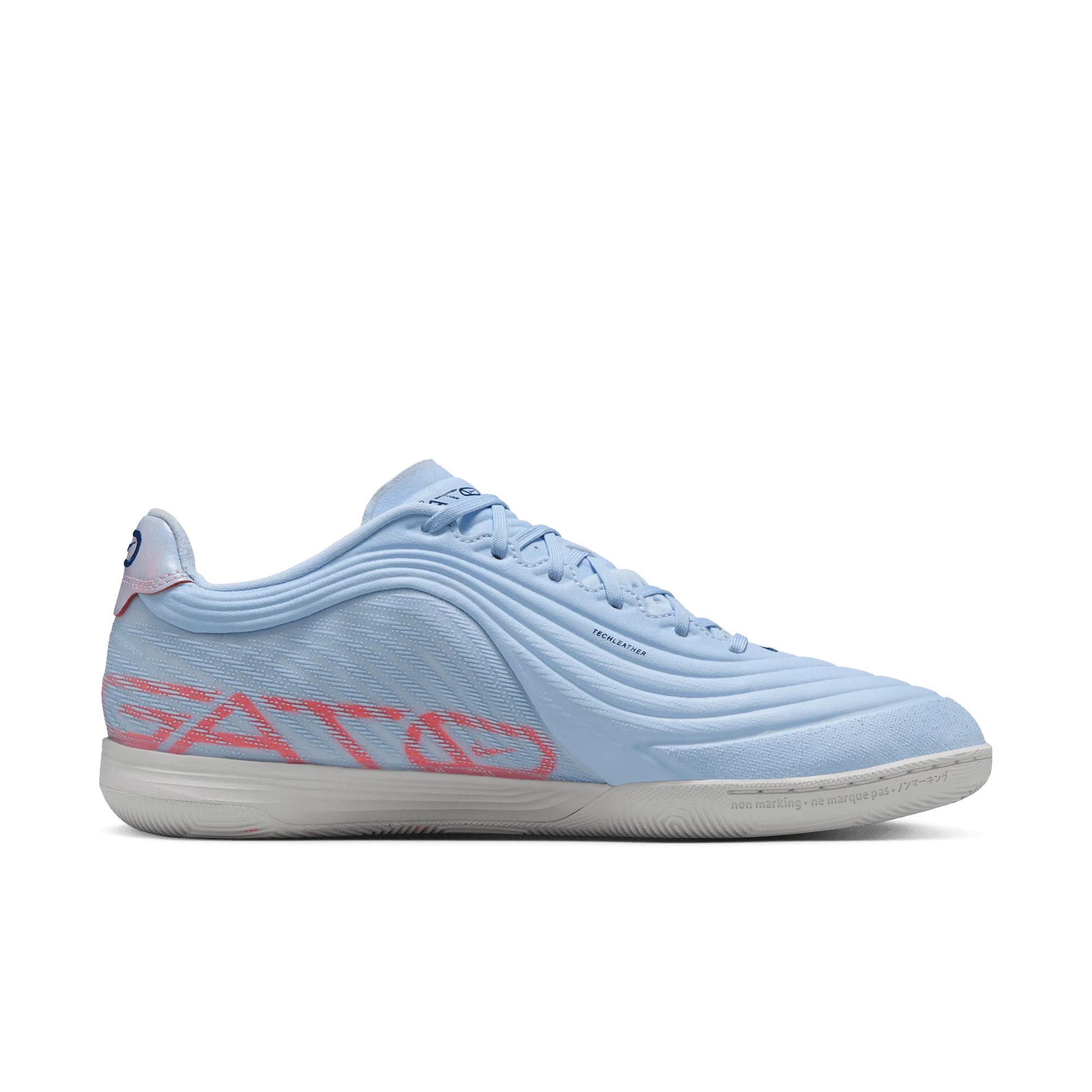 Nike Tiempo Reactgato Indoor Senior Football Boots - Hydrogen Blue/Coconut Milk - Image 3