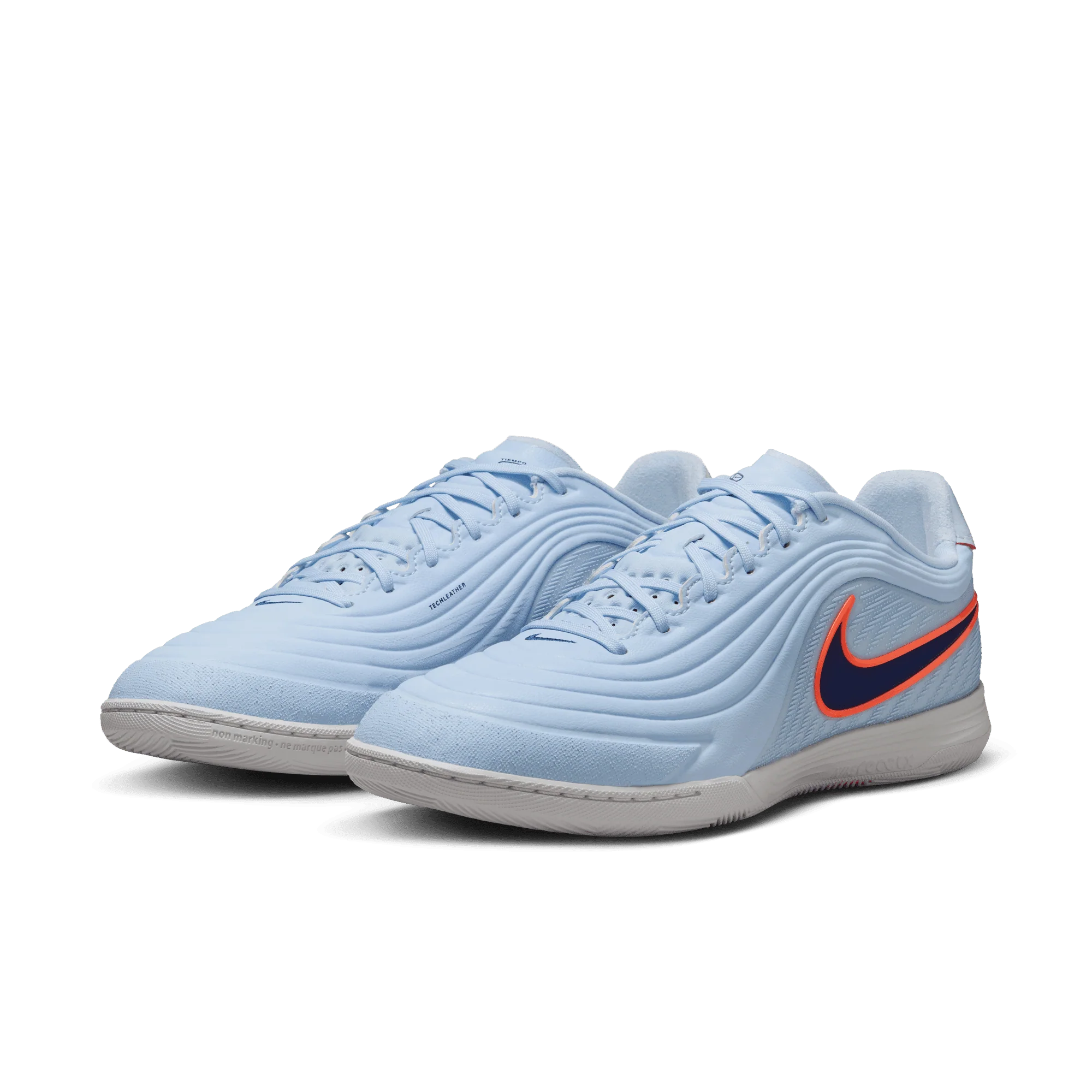 Nike Tiempo Reactgato Indoor Senior Football Boots - Hydrogen Blue/Coconut Milk - Image 5