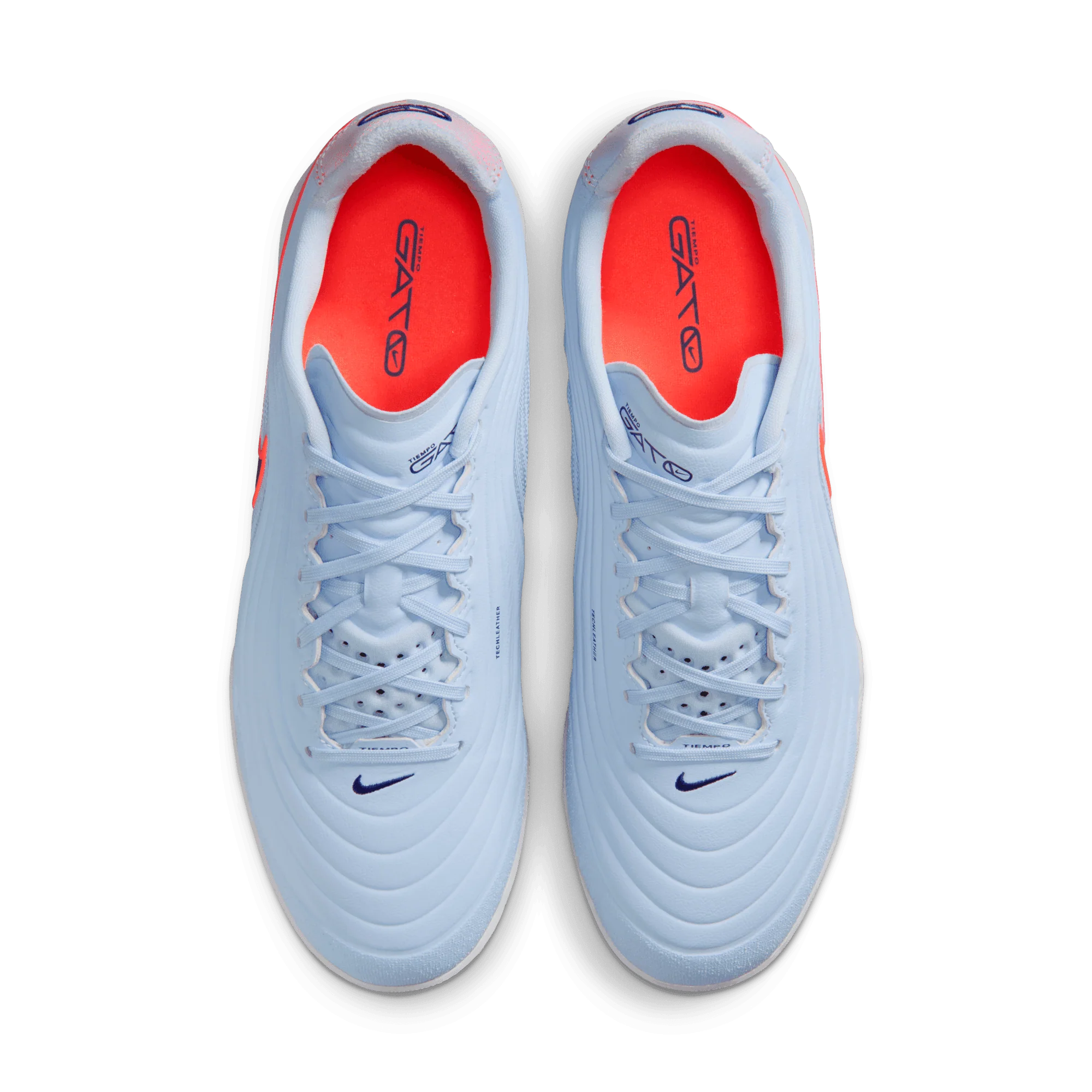 Nike Tiempo Reactgato Indoor Senior Football Boots - Hydrogen Blue/Coconut Milk - Image 7