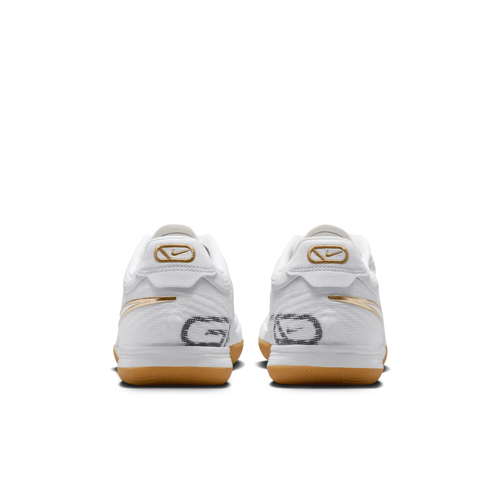 Nike Tiempo Reactgato Indoor Senior Football Boots - White/Gold - Image 6