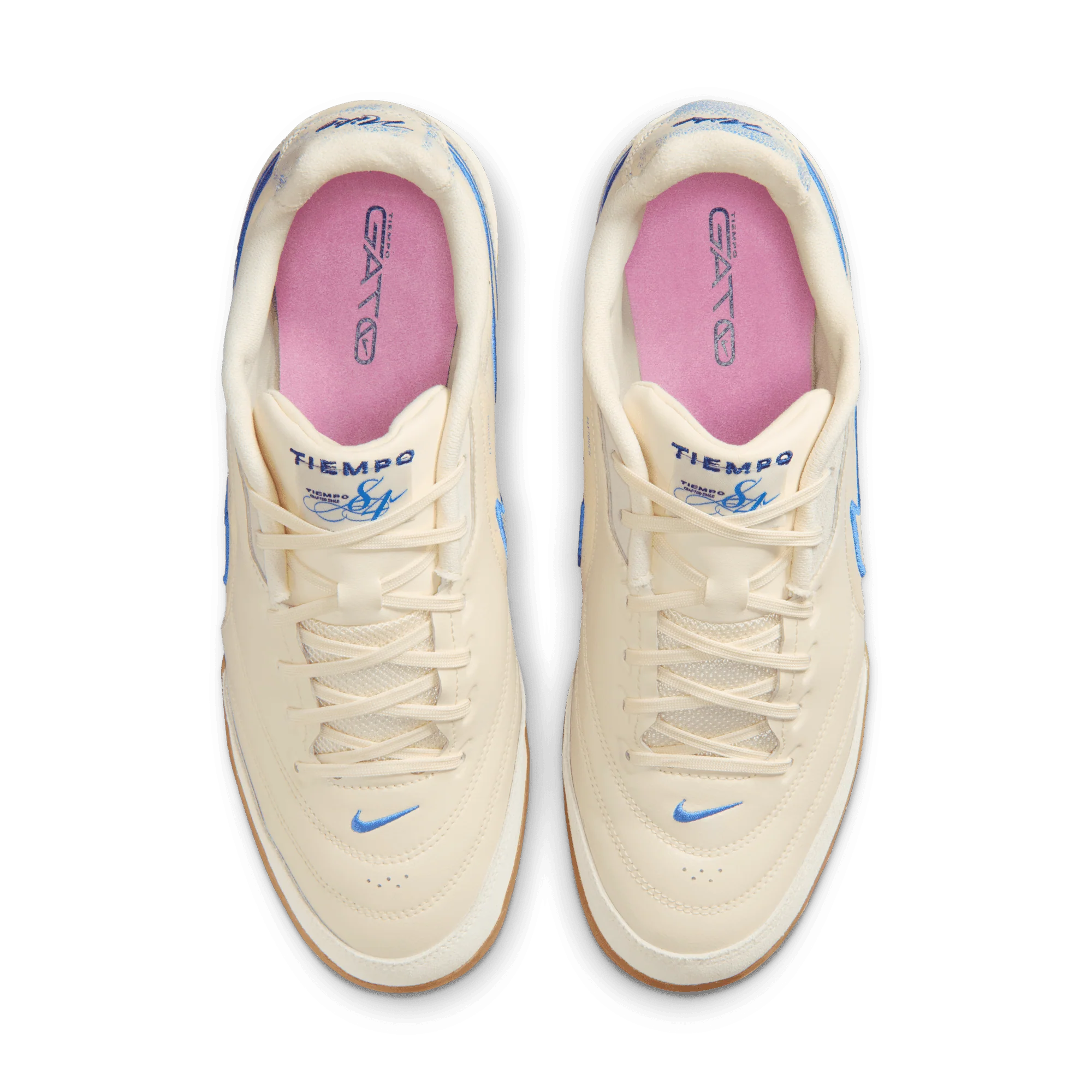 Nike Tiempo Streetgato PRM Indoor Senior Football Boots - Coconut Milk - Image 7
