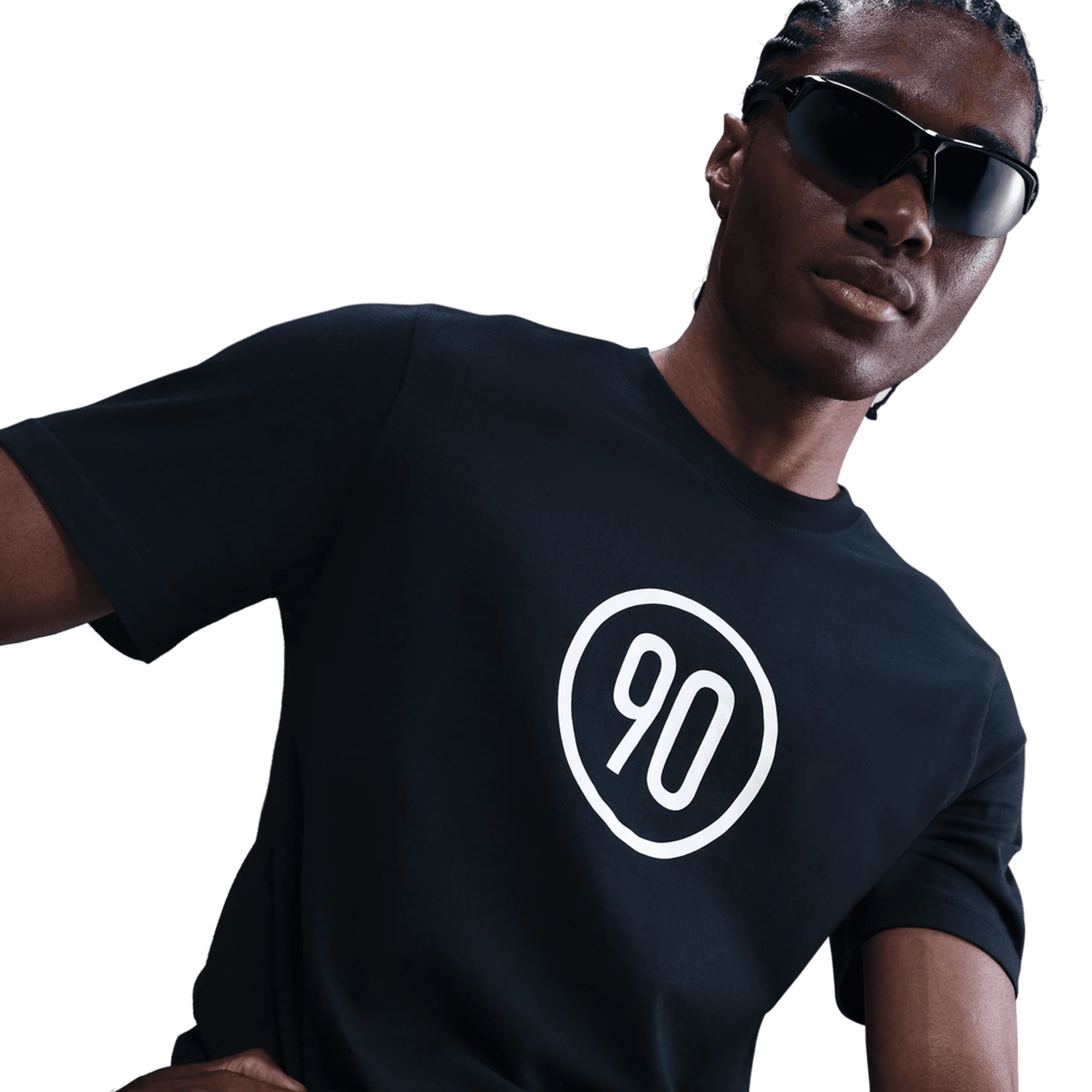 Nike Total 90 Adults Football Top - Black - Image 3