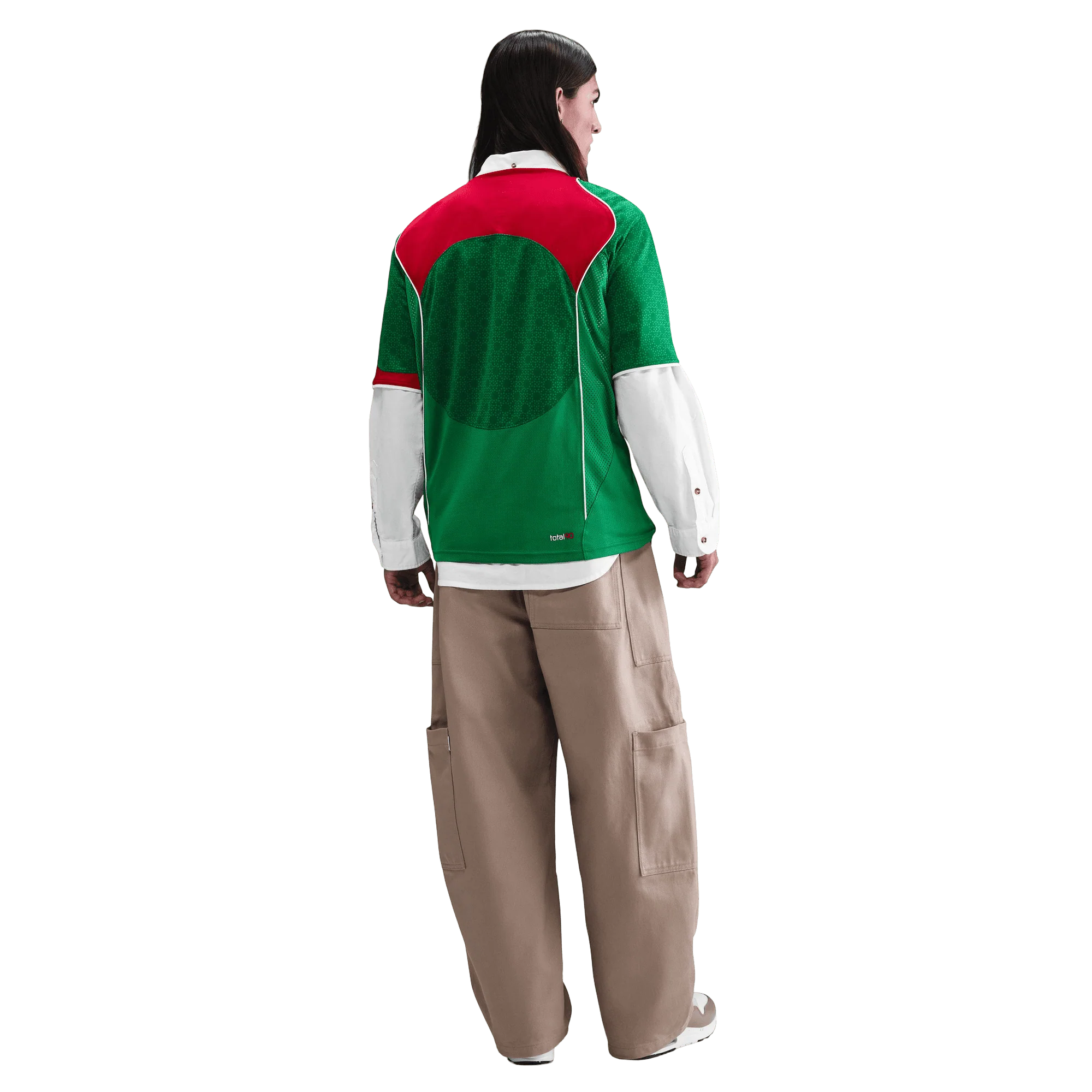 Nike Total 90 Dri-Fit Adults Football Jersey - Classic Green - Image 4