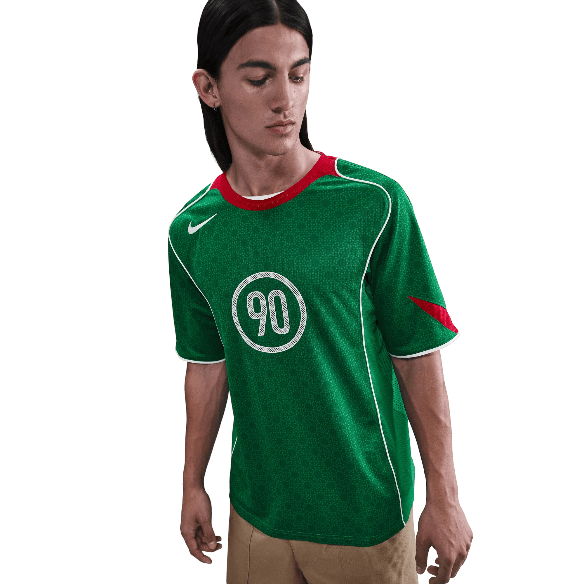 Nike Total 90 Dri-Fit Adults Football Jersey - Classic Green - Image 5
